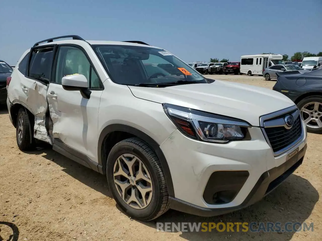 4 Photograph of a damaged car JF2SKAEC7KH518012 SUBARU FORESTER 2019