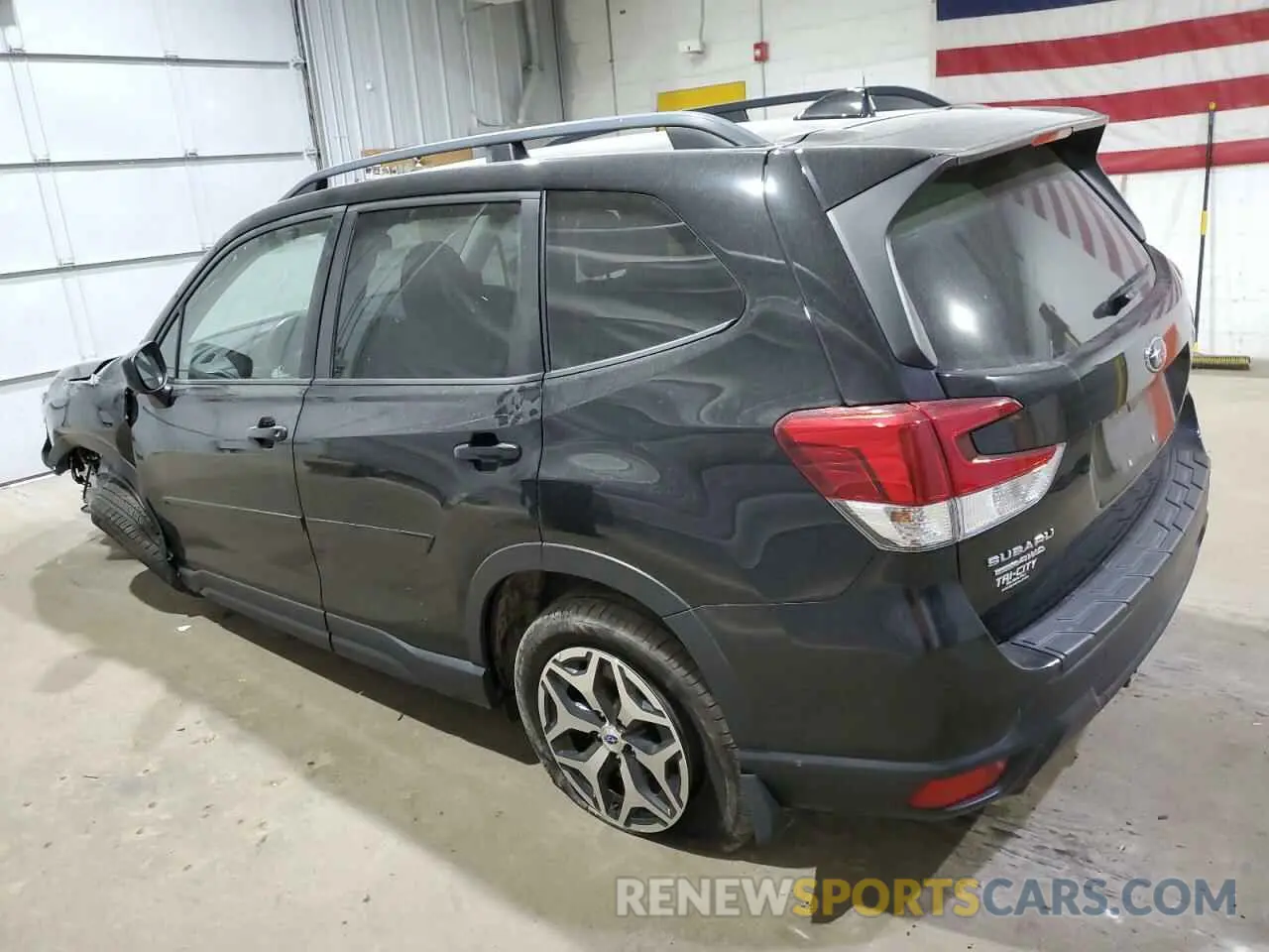 2 Photograph of a damaged car JF2SKAEC9KH595268 SUBARU FORESTER 2019