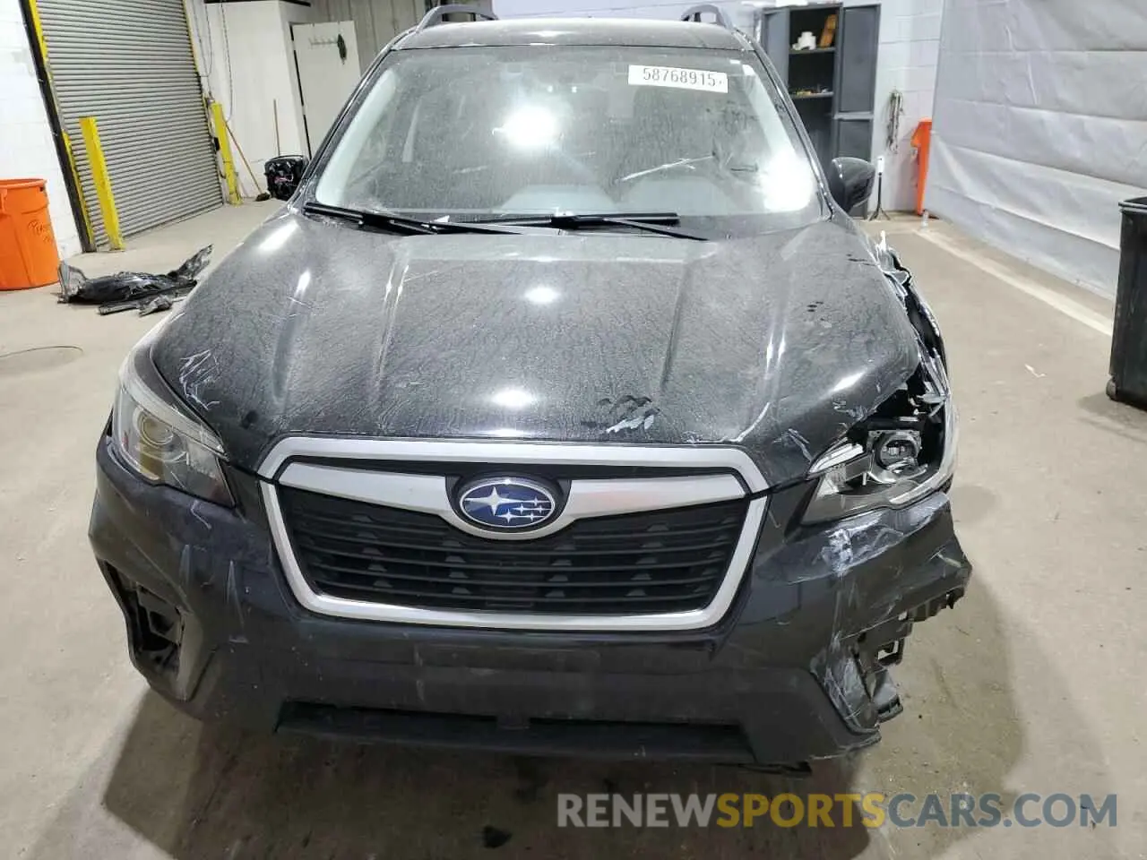 5 Photograph of a damaged car JF2SKAEC9KH595268 SUBARU FORESTER 2019