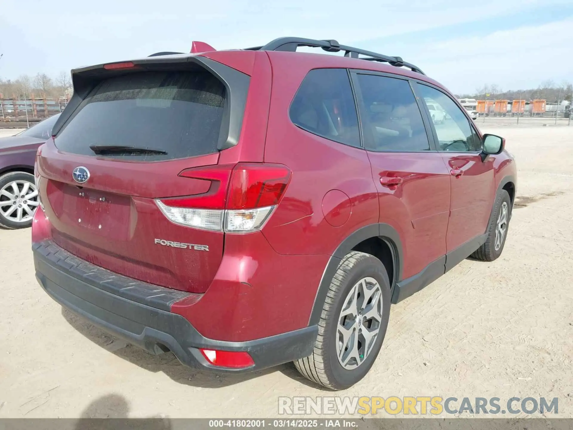 4 Photograph of a damaged car JF2SKAECXKH483661 SUBARU FORESTER 2019