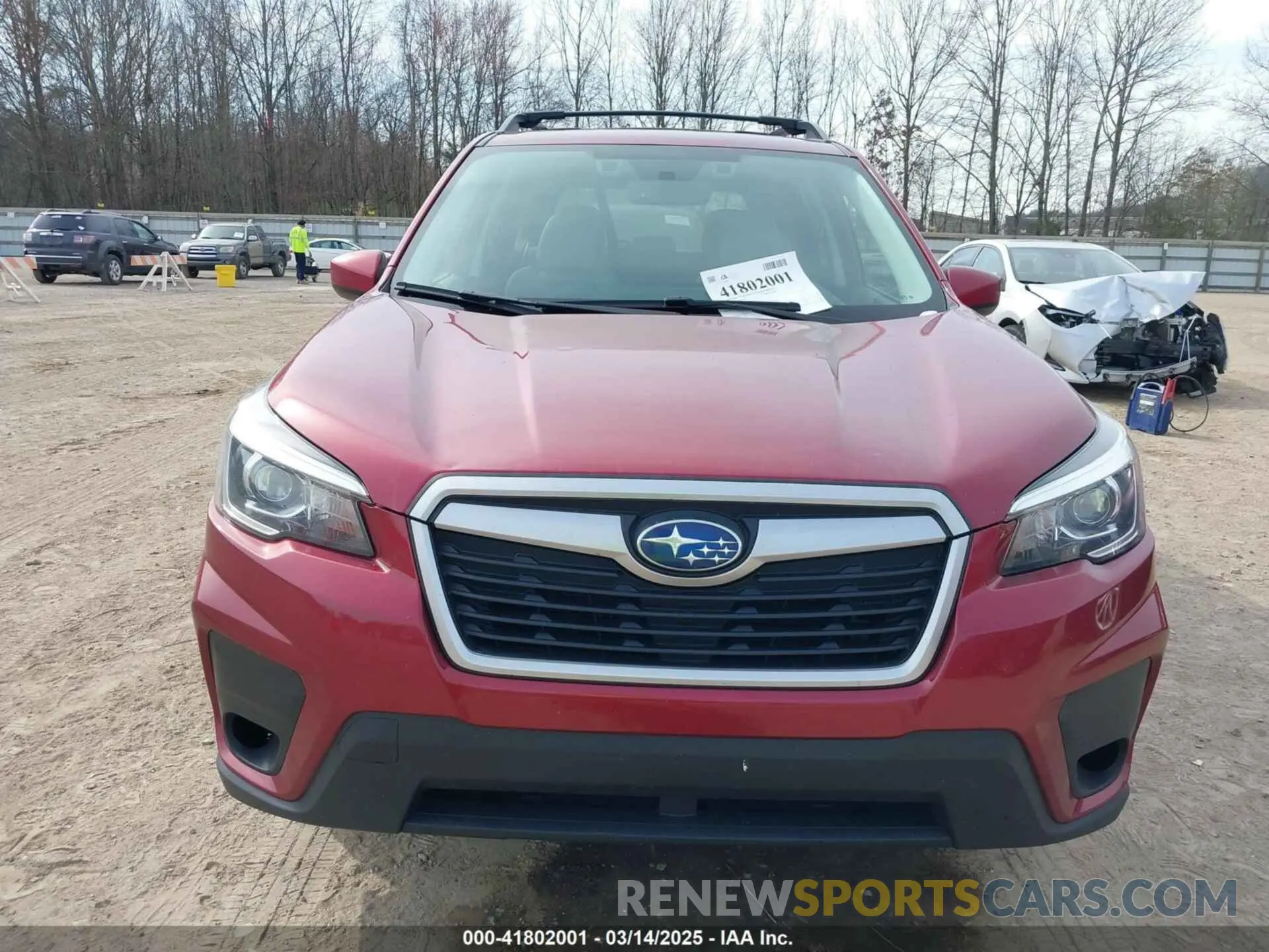 6 Photograph of a damaged car JF2SKAECXKH483661 SUBARU FORESTER 2019