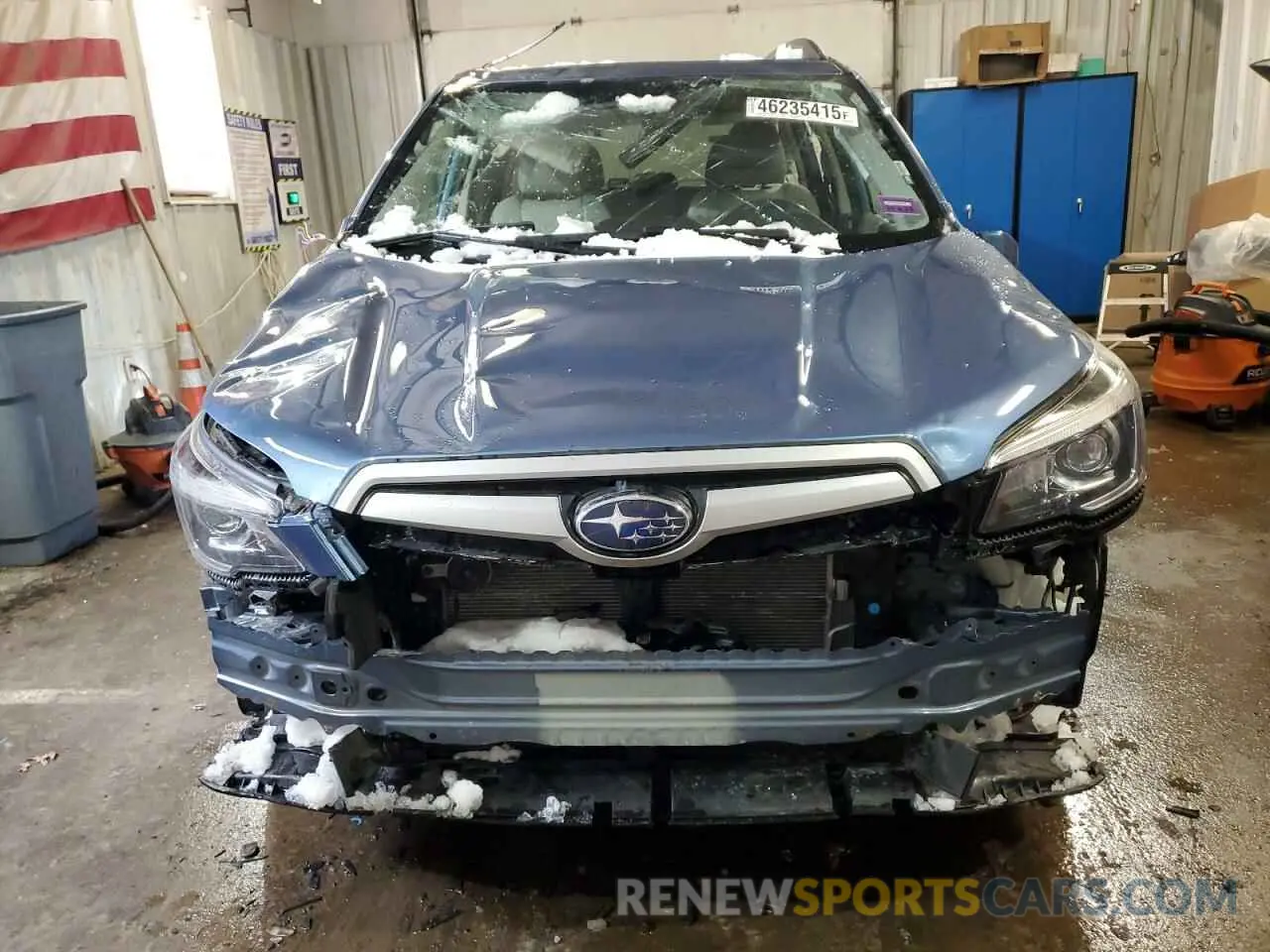 5 Photograph of a damaged car JF2SKAGC0KH494715 SUBARU FORESTER 2019