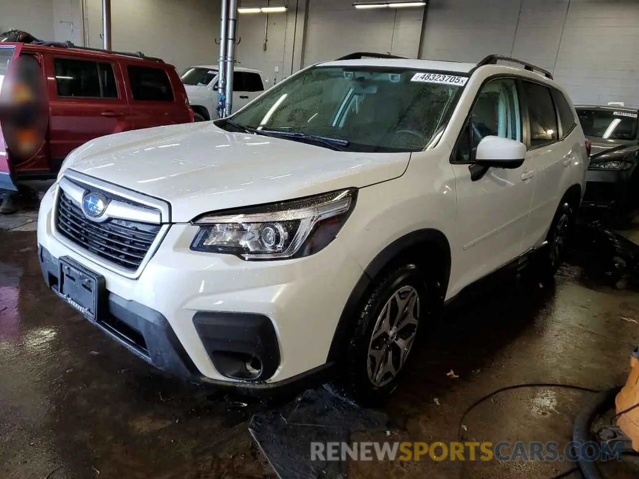 1 Photograph of a damaged car JF2SKAGC0KH515224 SUBARU FORESTER 2019
