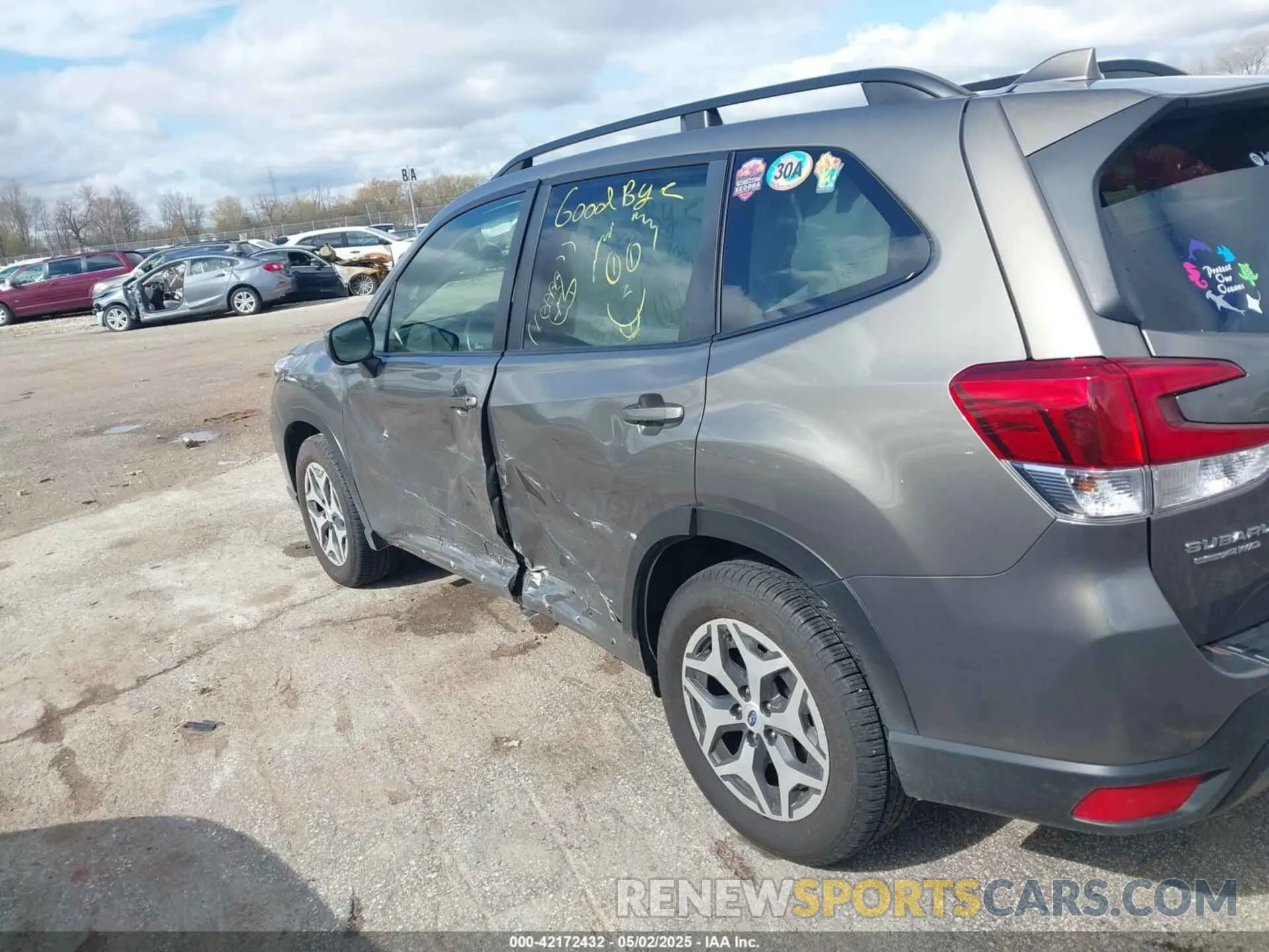 6 Photograph of a damaged car JF2SKAGC1KH434894 SUBARU FORESTER 2019