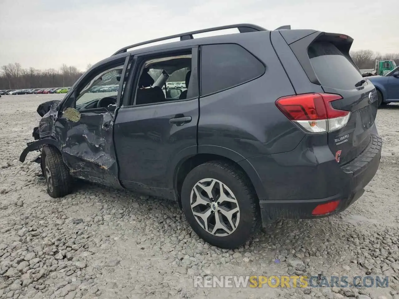 2 Фотография поврежденного автомобиля JF2SKAGC1KH582754 SUBARU FORESTER 2019