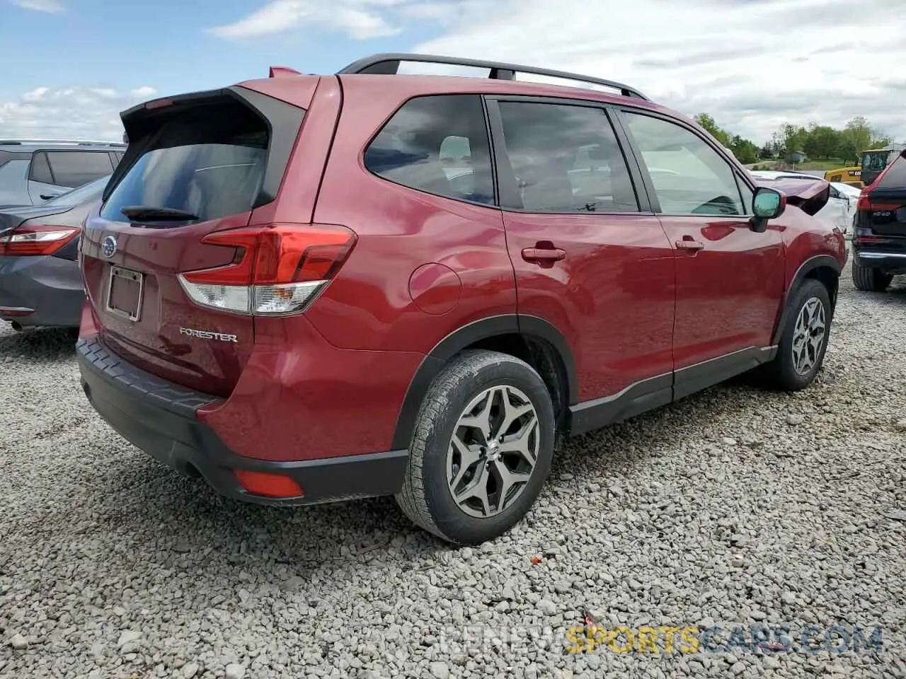 3 Photograph of a damaged car JF2SKAGC2KH449744 SUBARU FORESTER 2019