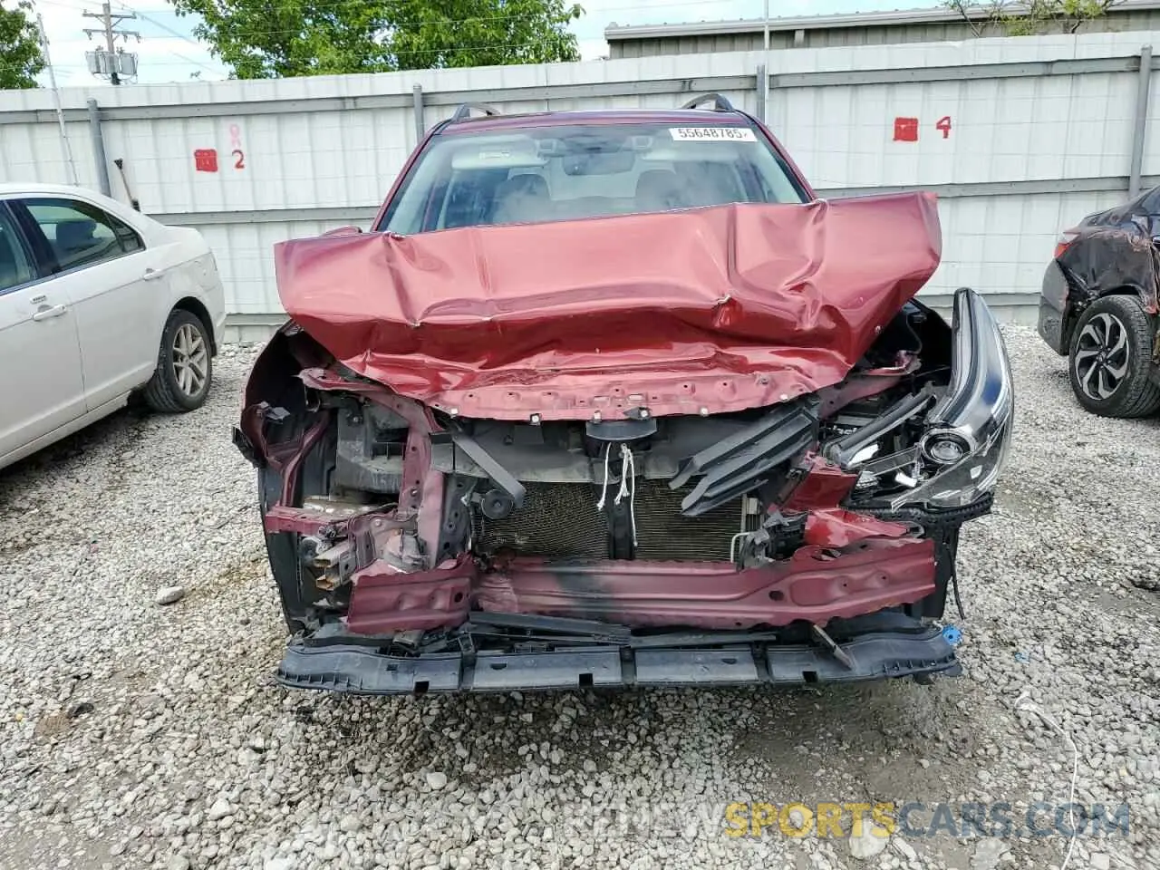 5 Photograph of a damaged car JF2SKAGC2KH449744 SUBARU FORESTER 2019