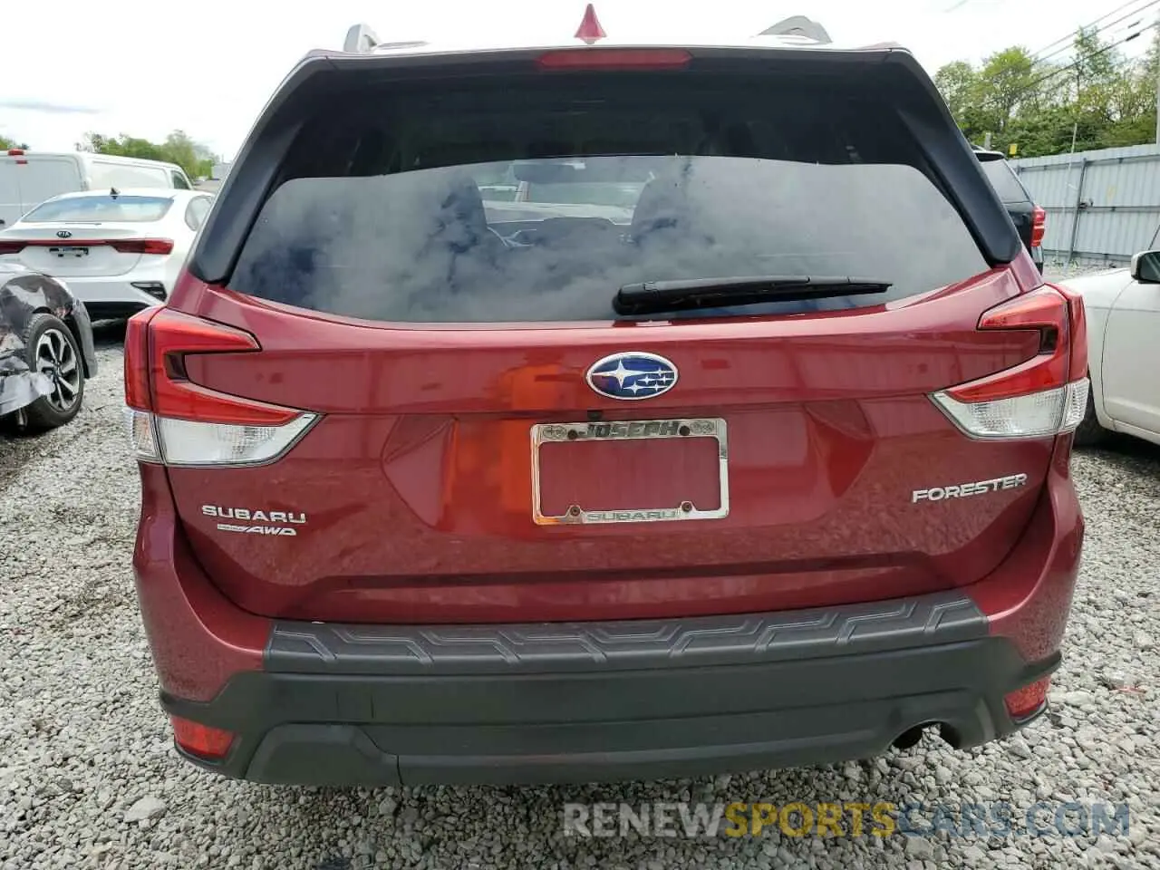6 Photograph of a damaged car JF2SKAGC2KH449744 SUBARU FORESTER 2019
