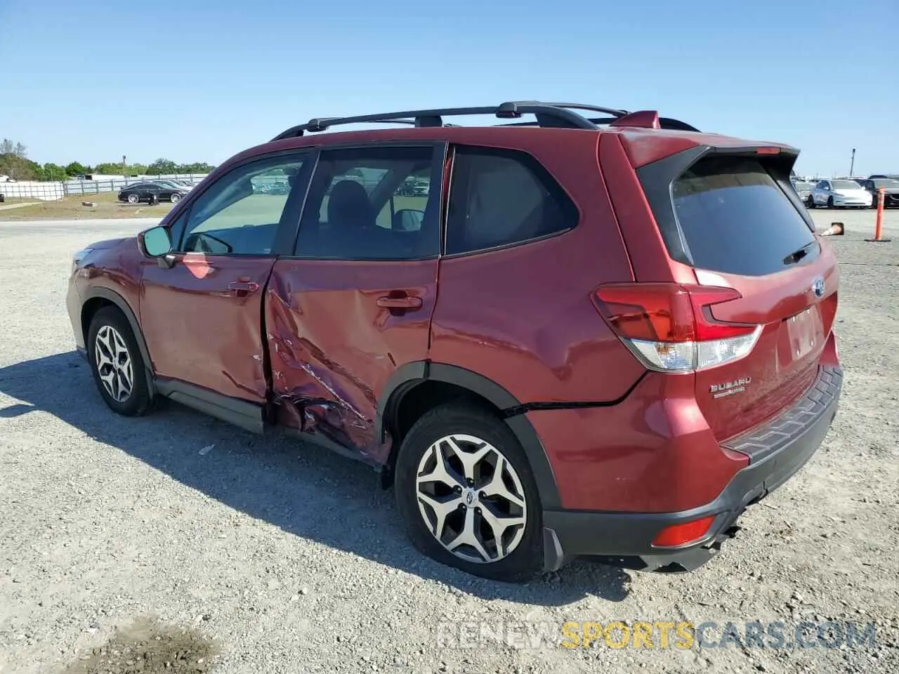 2 Photograph of a damaged car JF2SKAGC3KH441653 SUBARU FORESTER 2019