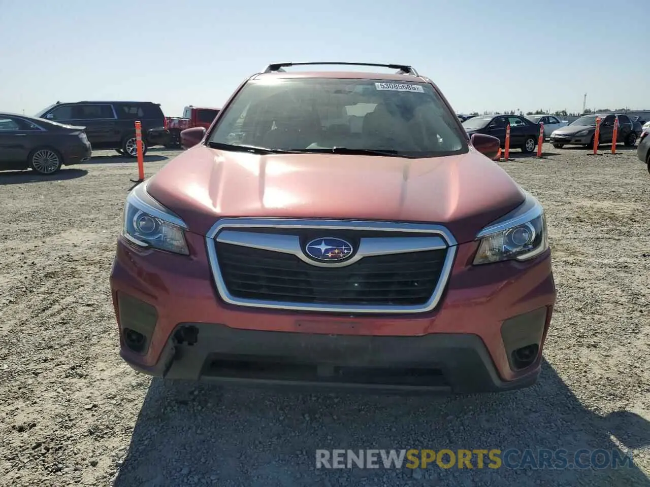 5 Photograph of a damaged car JF2SKAGC3KH441653 SUBARU FORESTER 2019