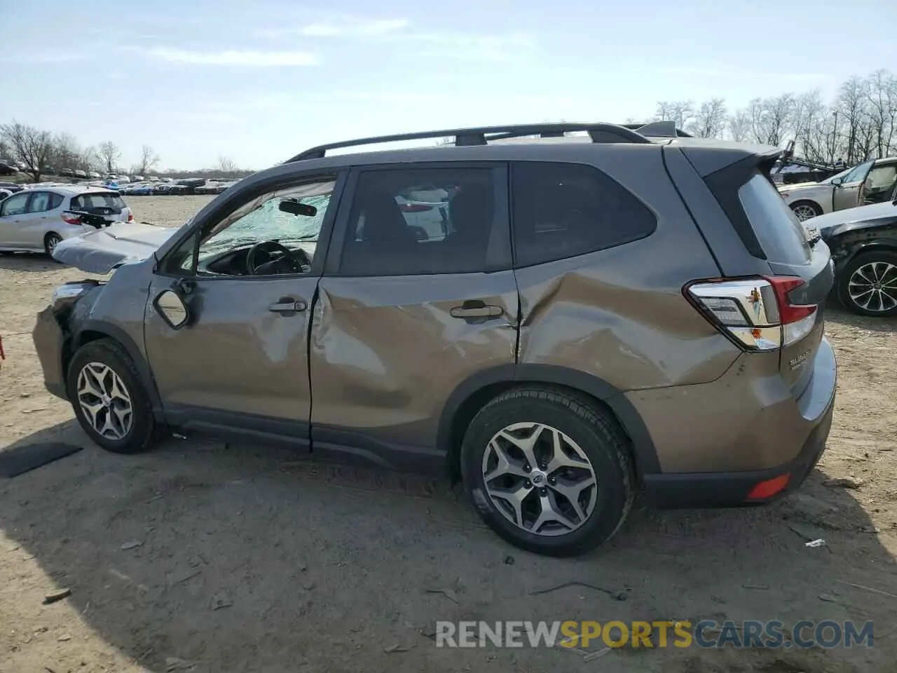 2 Photograph of a damaged car JF2SKAGC4KH488528 SUBARU FORESTER 2019