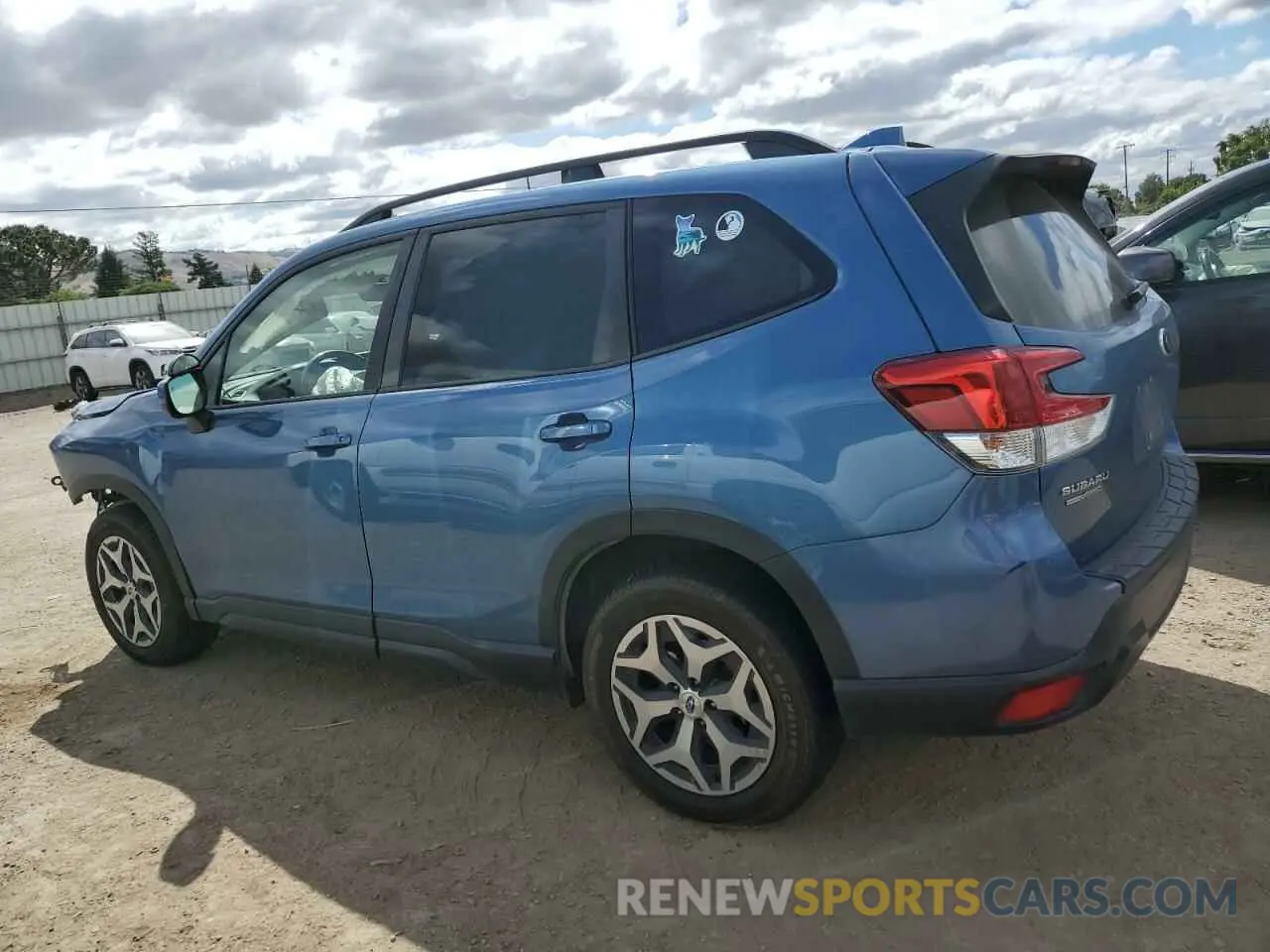 2 Photograph of a damaged car JF2SKAGC5KH449382 SUBARU FORESTER 2019