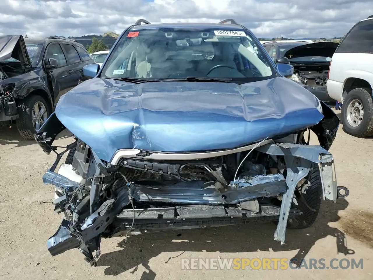5 Photograph of a damaged car JF2SKAGC5KH449382 SUBARU FORESTER 2019