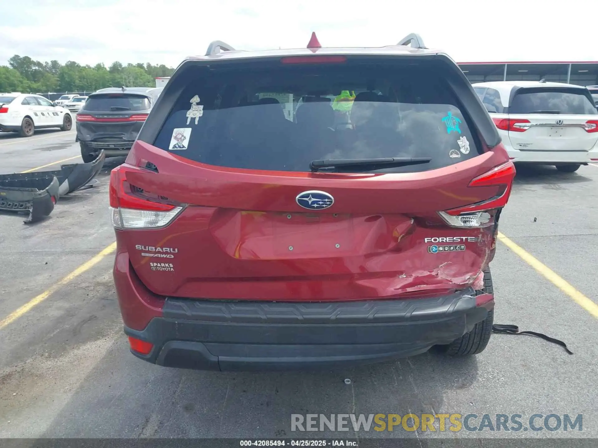 17 Фотография поврежденного автомобиля JF2SKAGC5KH451729 SUBARU FORESTER 2019