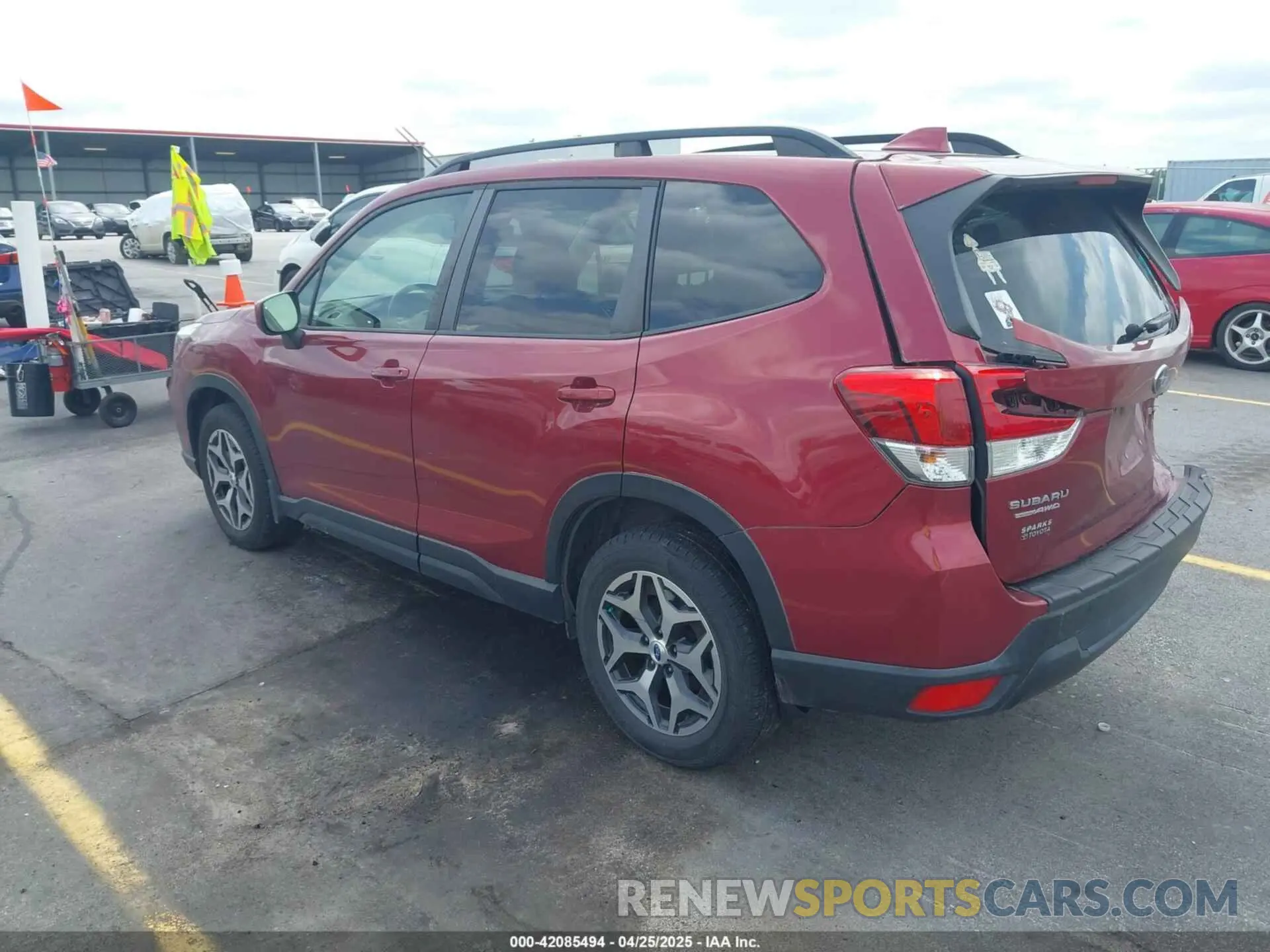 3 Фотография поврежденного автомобиля JF2SKAGC5KH451729 SUBARU FORESTER 2019