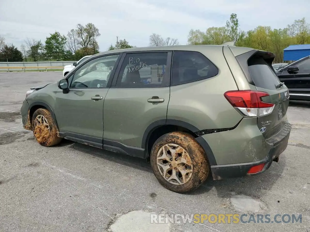 2 Photograph of a damaged car JF2SKAGC6KH487977 SUBARU FORESTER 2019