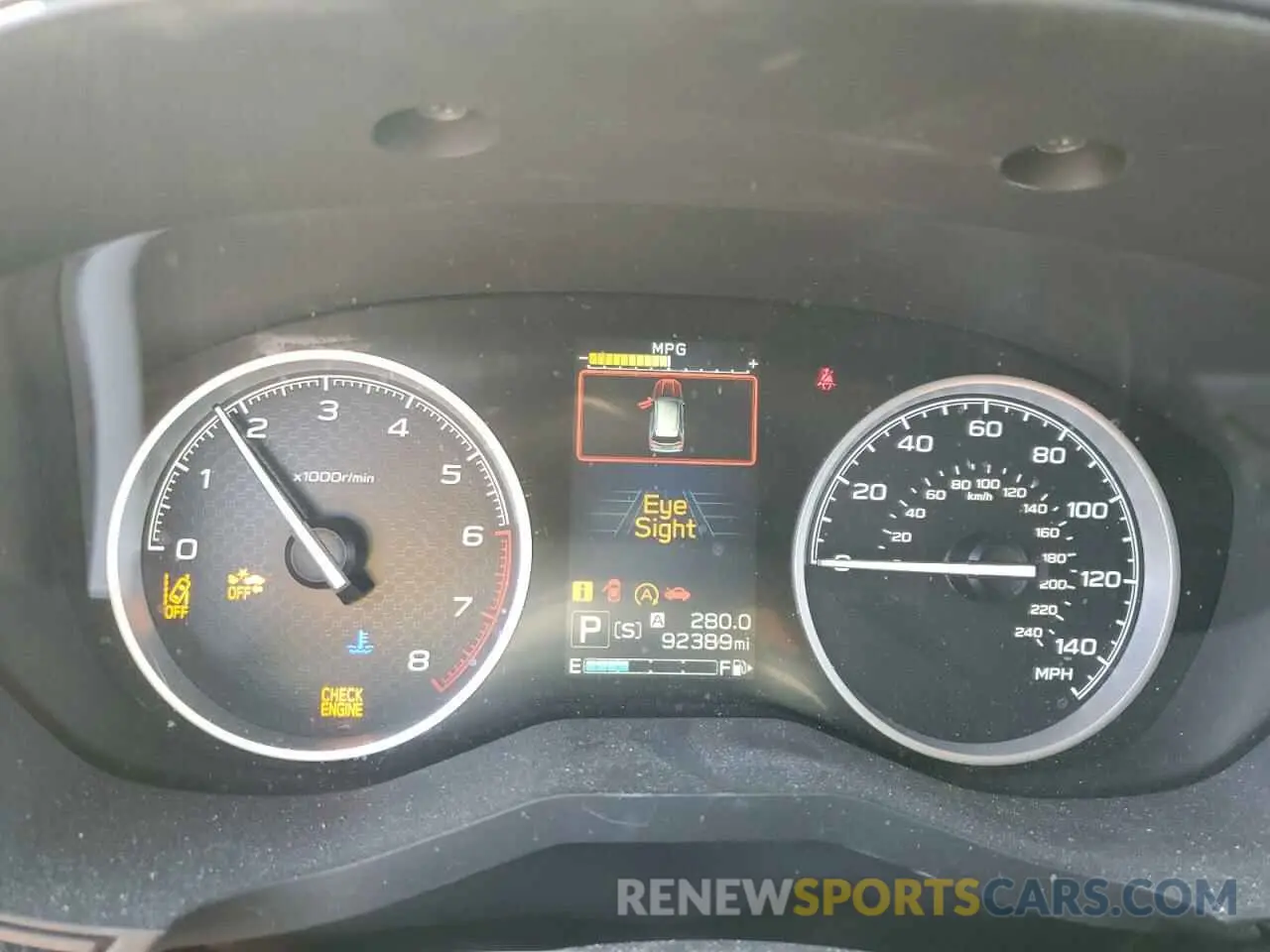 9 Photograph of a damaged car JF2SKAGC6KH501697 SUBARU FORESTER 2019