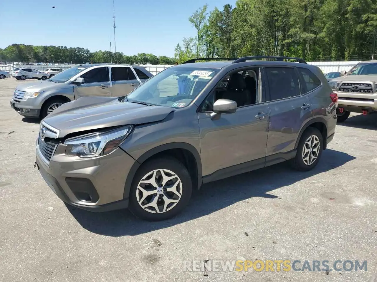 1 Фотография поврежденного автомобиля JF2SKAGC6KH587951 SUBARU FORESTER 2019