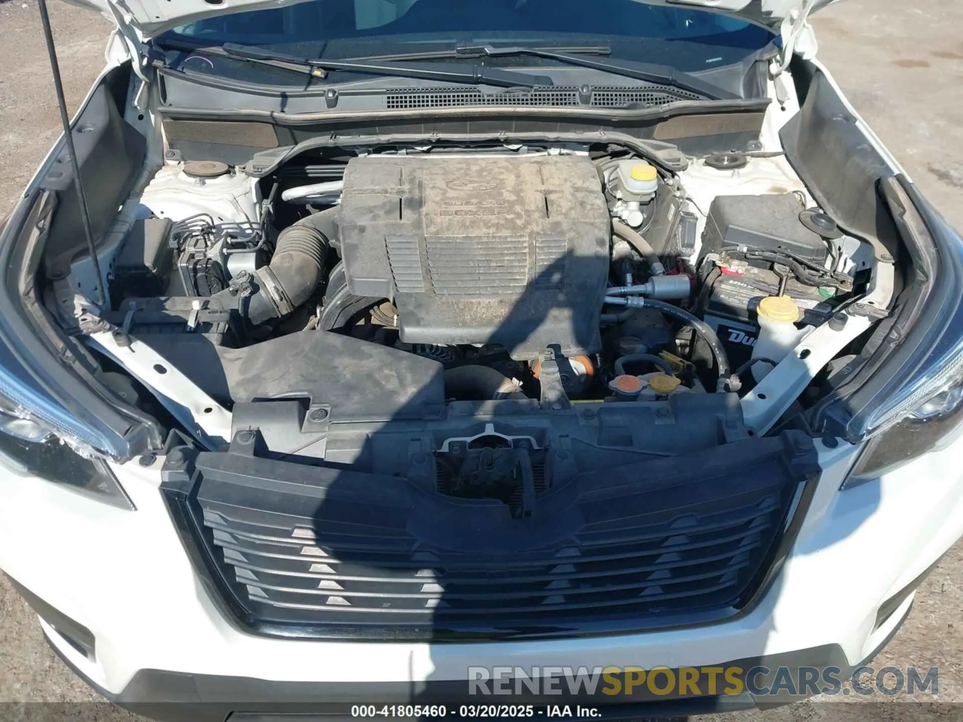 10 Photograph of a damaged car JF2SKAGC8KH584520 SUBARU FORESTER 2019