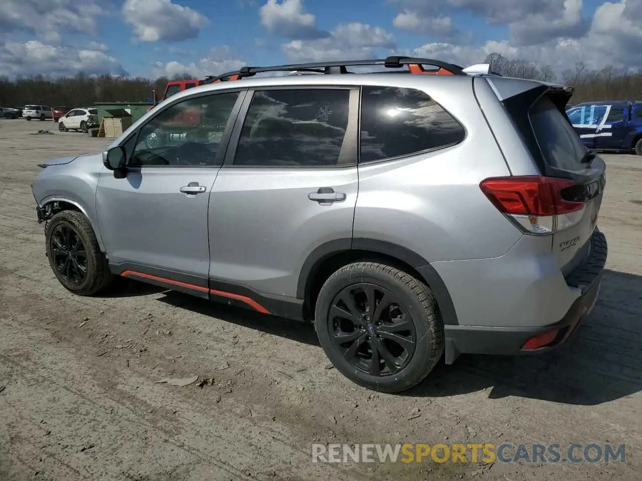 2 Фотография поврежденного автомобиля JF2SKAJC2KH486768 SUBARU FORESTER 2019