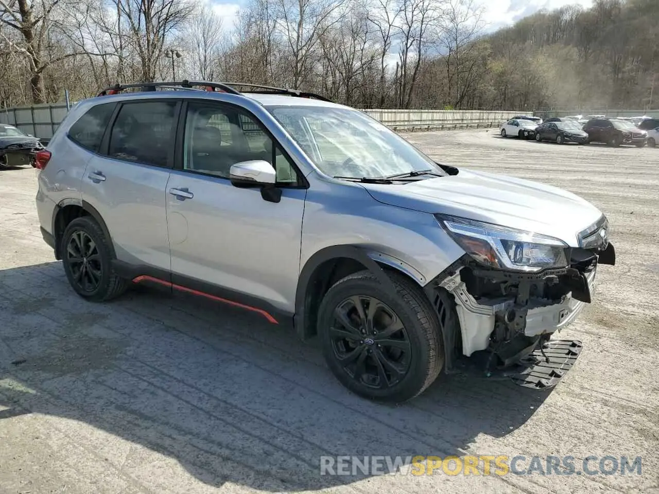 4 Фотография поврежденного автомобиля JF2SKAJC2KH486768 SUBARU FORESTER 2019