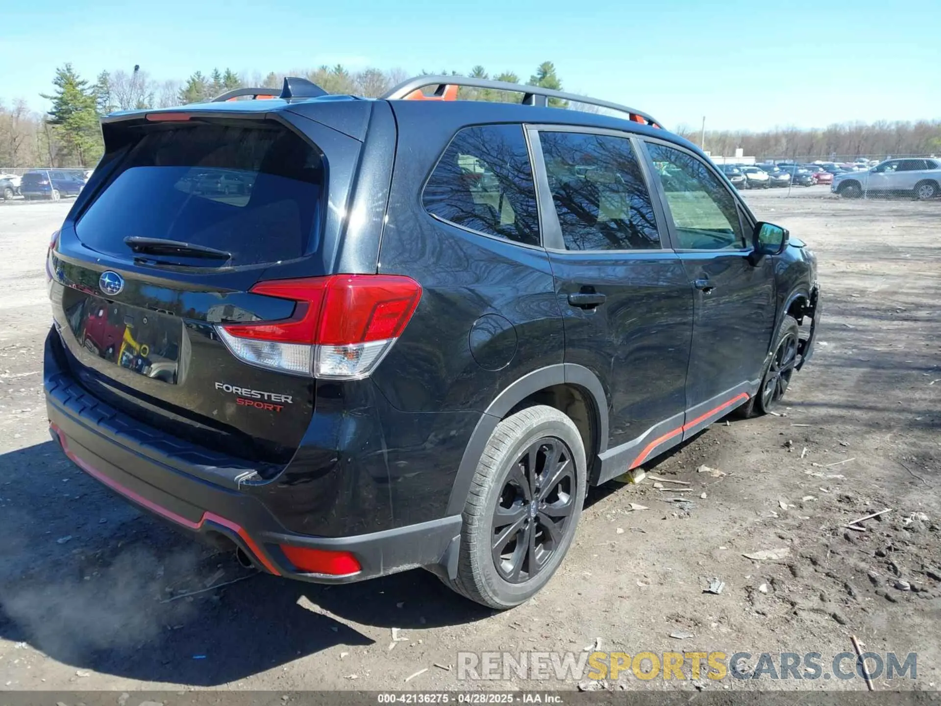 4 Photograph of a damaged car JF2SKAJC7KH488631 SUBARU FORESTER 2019