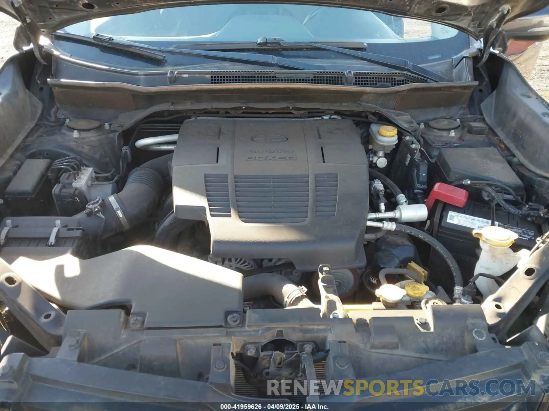 10 Photograph of a damaged car JF2SKAKC2KH478345 SUBARU FORESTER 2019