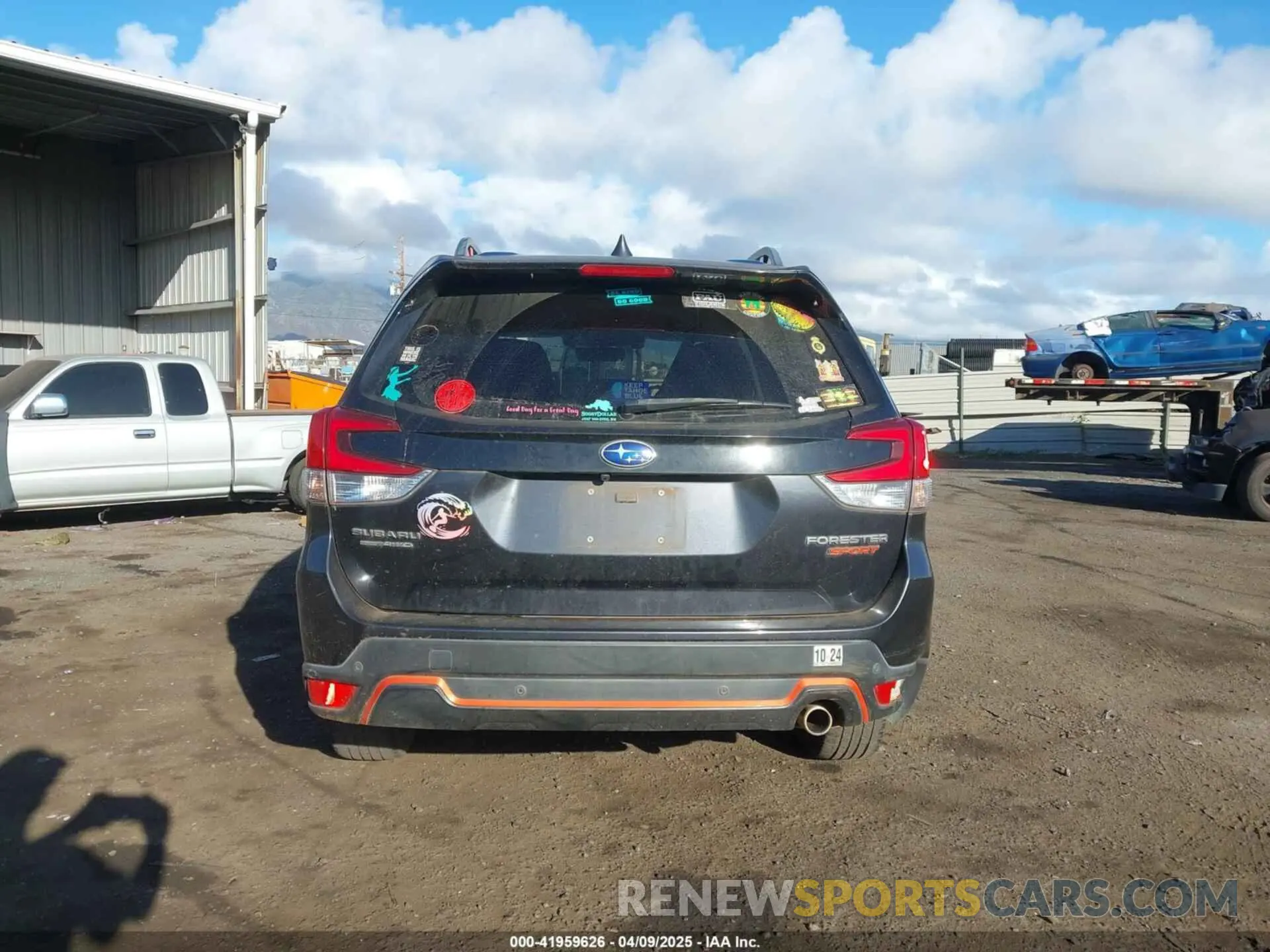 16 Photograph of a damaged car JF2SKAKC2KH478345 SUBARU FORESTER 2019