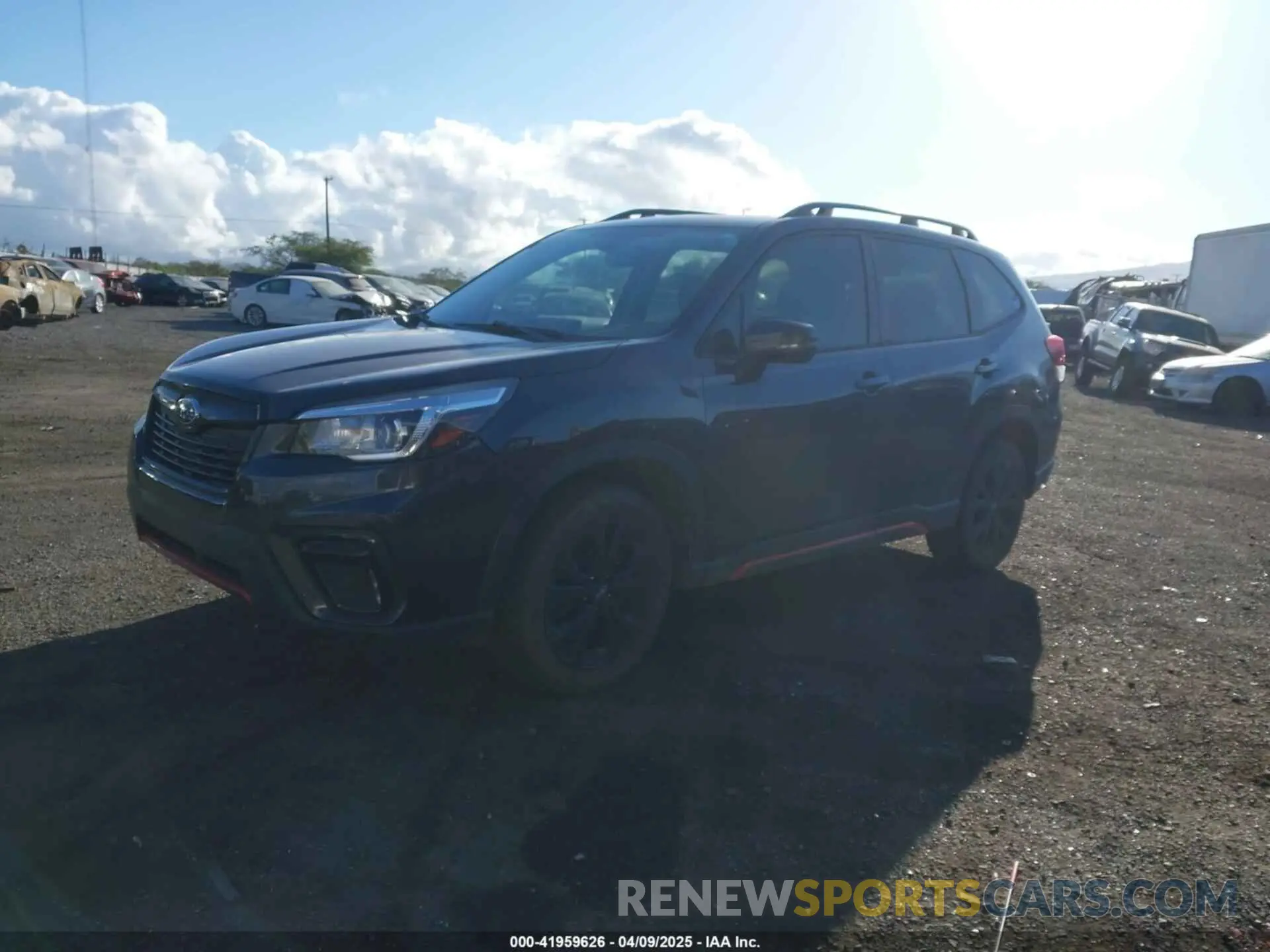 2 Photograph of a damaged car JF2SKAKC2KH478345 SUBARU FORESTER 2019