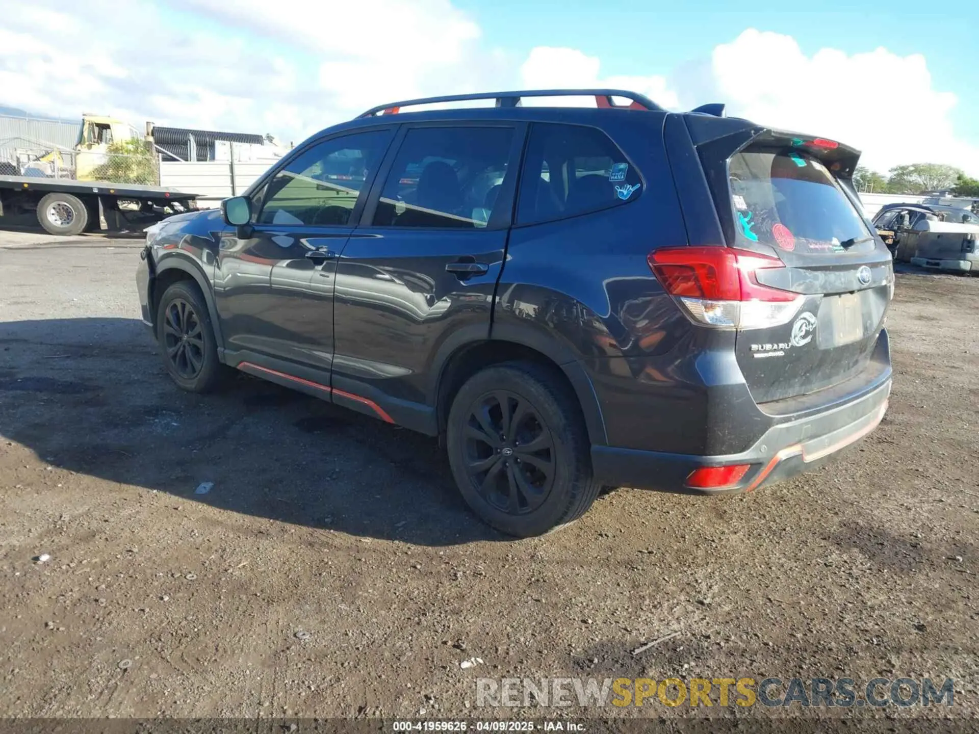 3 Photograph of a damaged car JF2SKAKC2KH478345 SUBARU FORESTER 2019