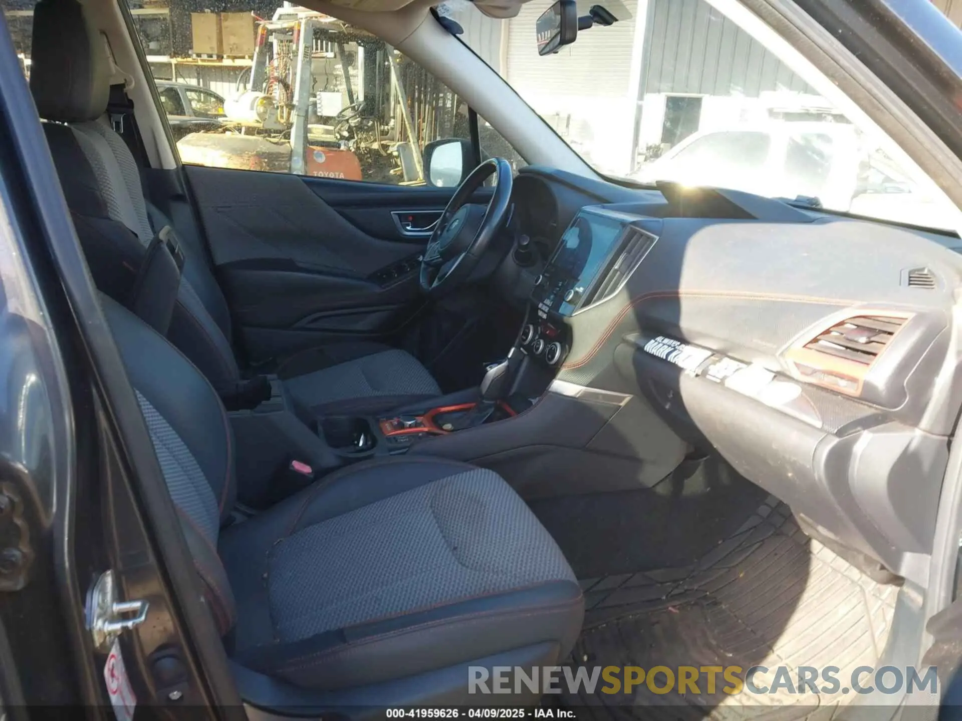 5 Photograph of a damaged car JF2SKAKC2KH478345 SUBARU FORESTER 2019
