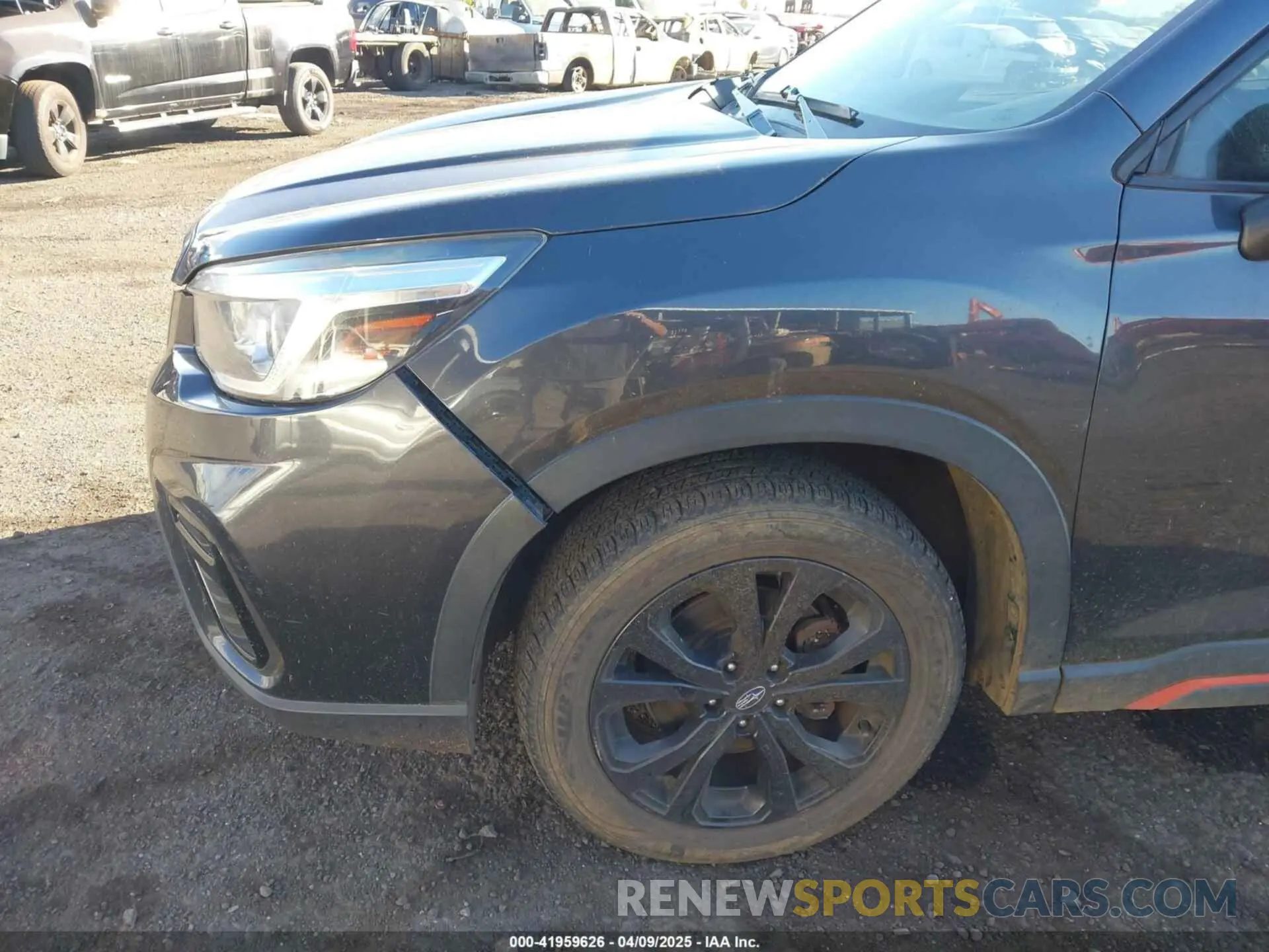 6 Photograph of a damaged car JF2SKAKC2KH478345 SUBARU FORESTER 2019