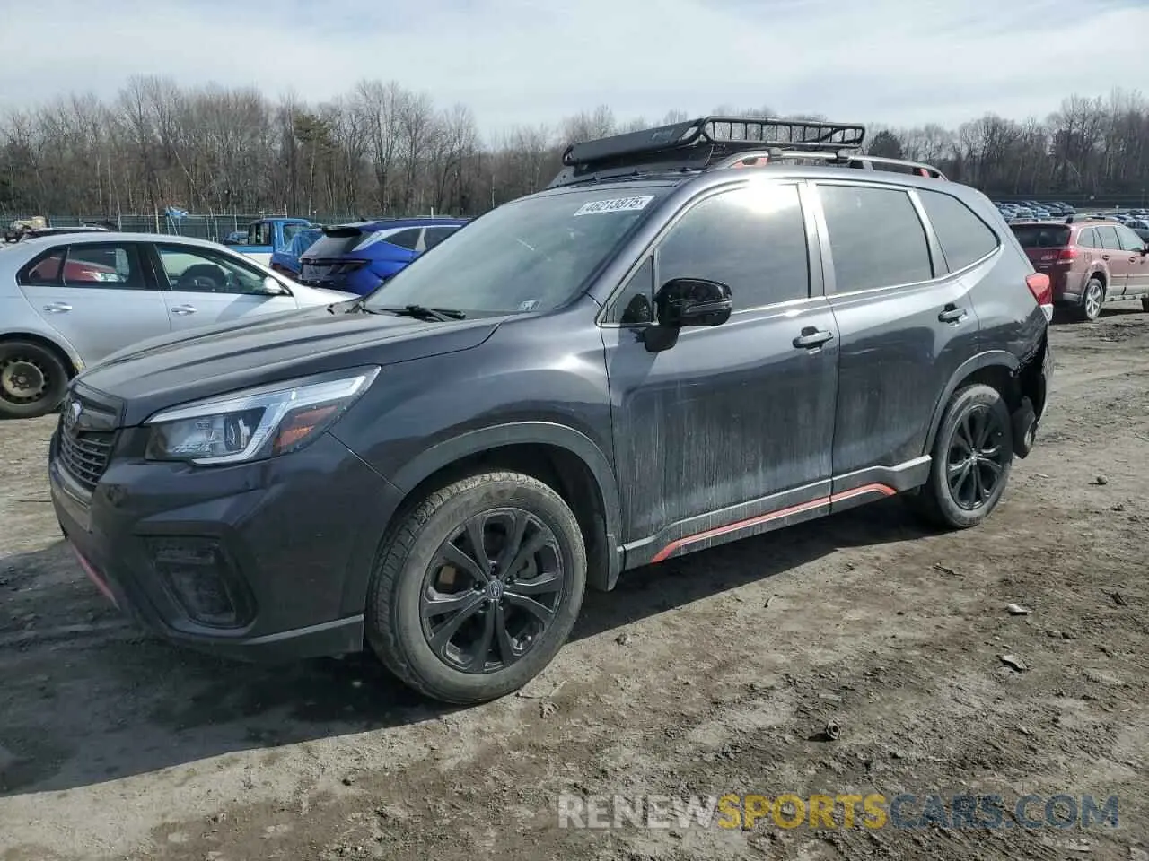 1 Photograph of a damaged car JF2SKAKC2KH491399 SUBARU FORESTER 2019