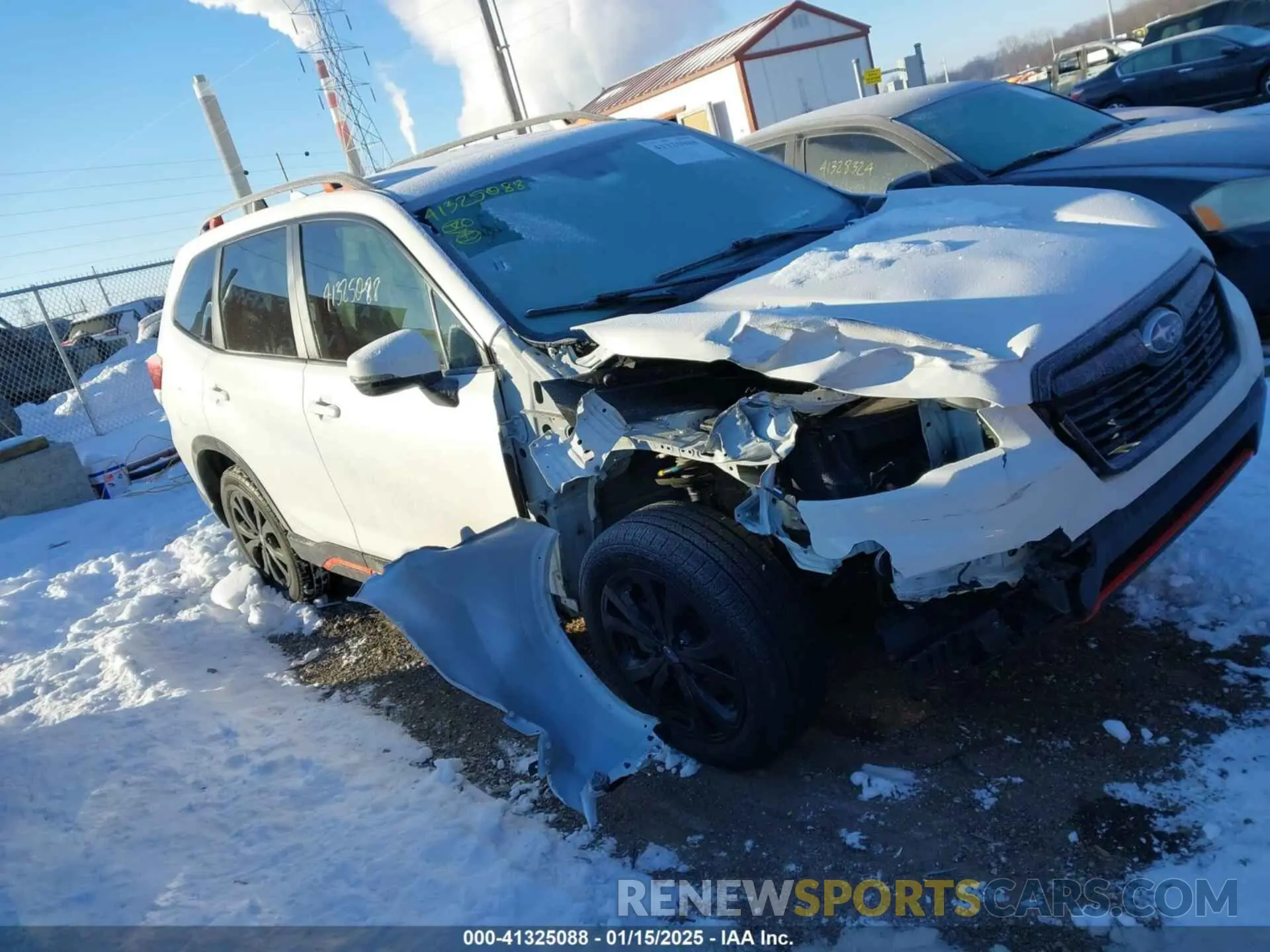 1 Photograph of a damaged car JF2SKAKCXKH528358 SUBARU FORESTER 2019