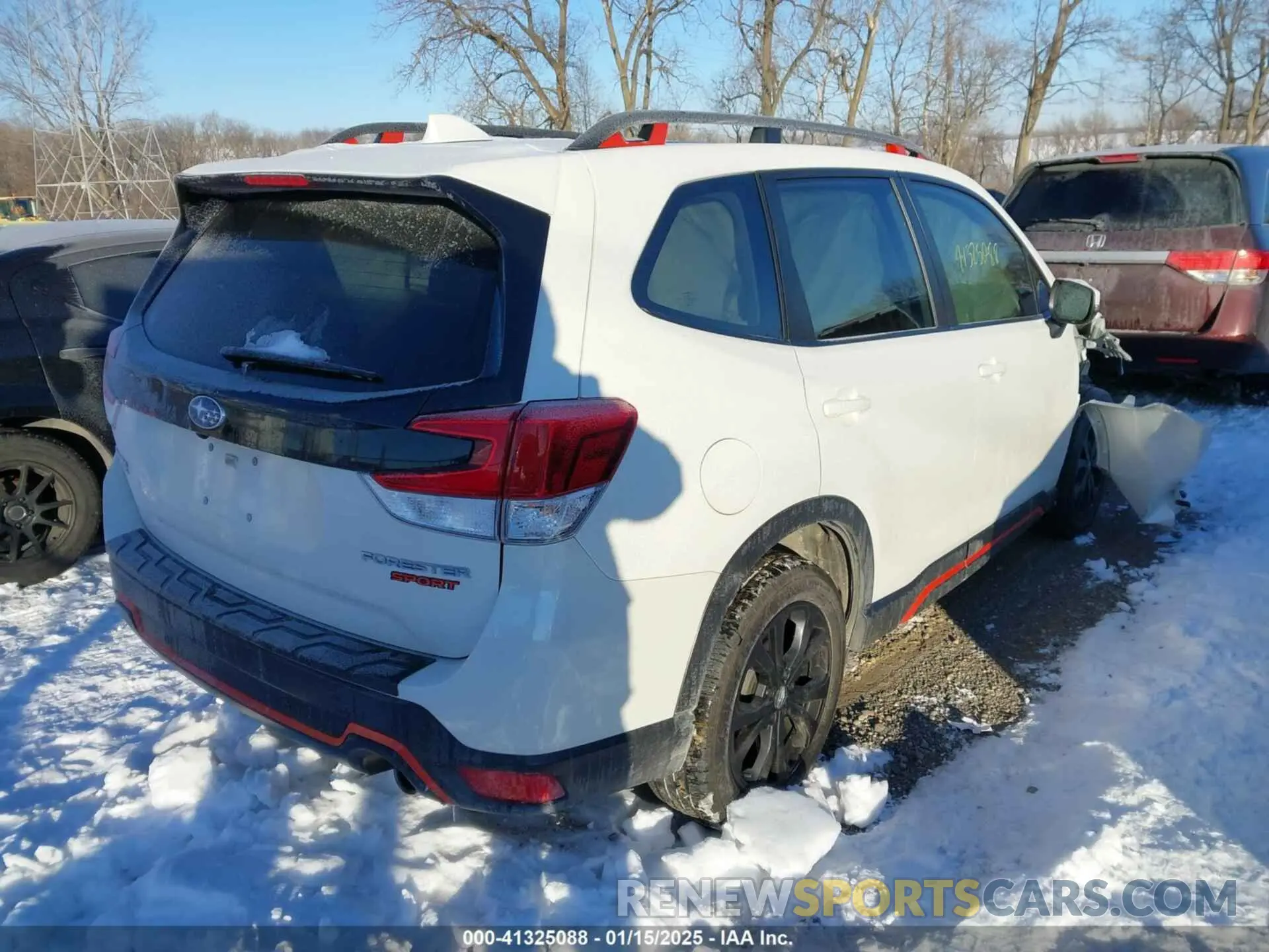 4 Photograph of a damaged car JF2SKAKCXKH528358 SUBARU FORESTER 2019