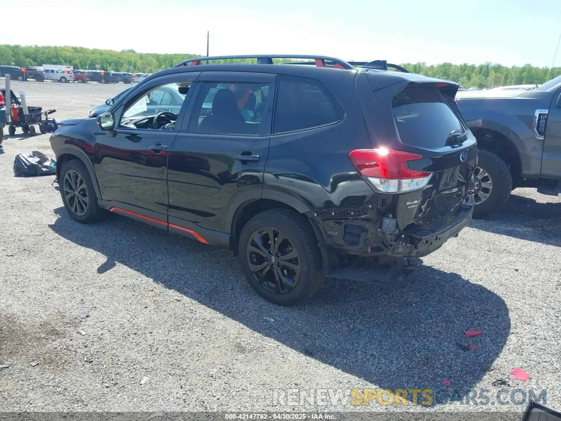 3 Photograph of a damaged car JF2SKAPC1KH418436 SUBARU FORESTER 2019