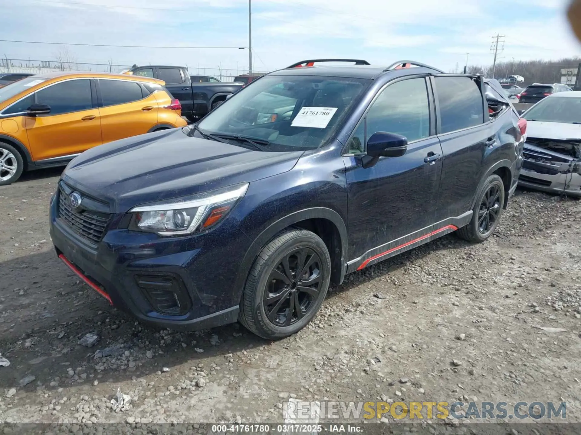 2 Фотография поврежденного автомобиля JF2SKAPC4KH552146 SUBARU FORESTER 2019