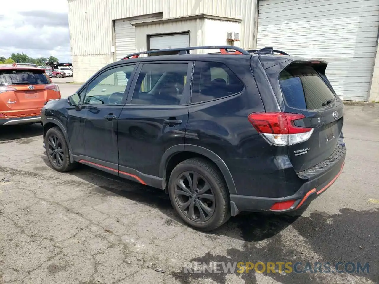 2 Photograph of a damaged car JF2SKAPC5KH559378 SUBARU FORESTER 2019