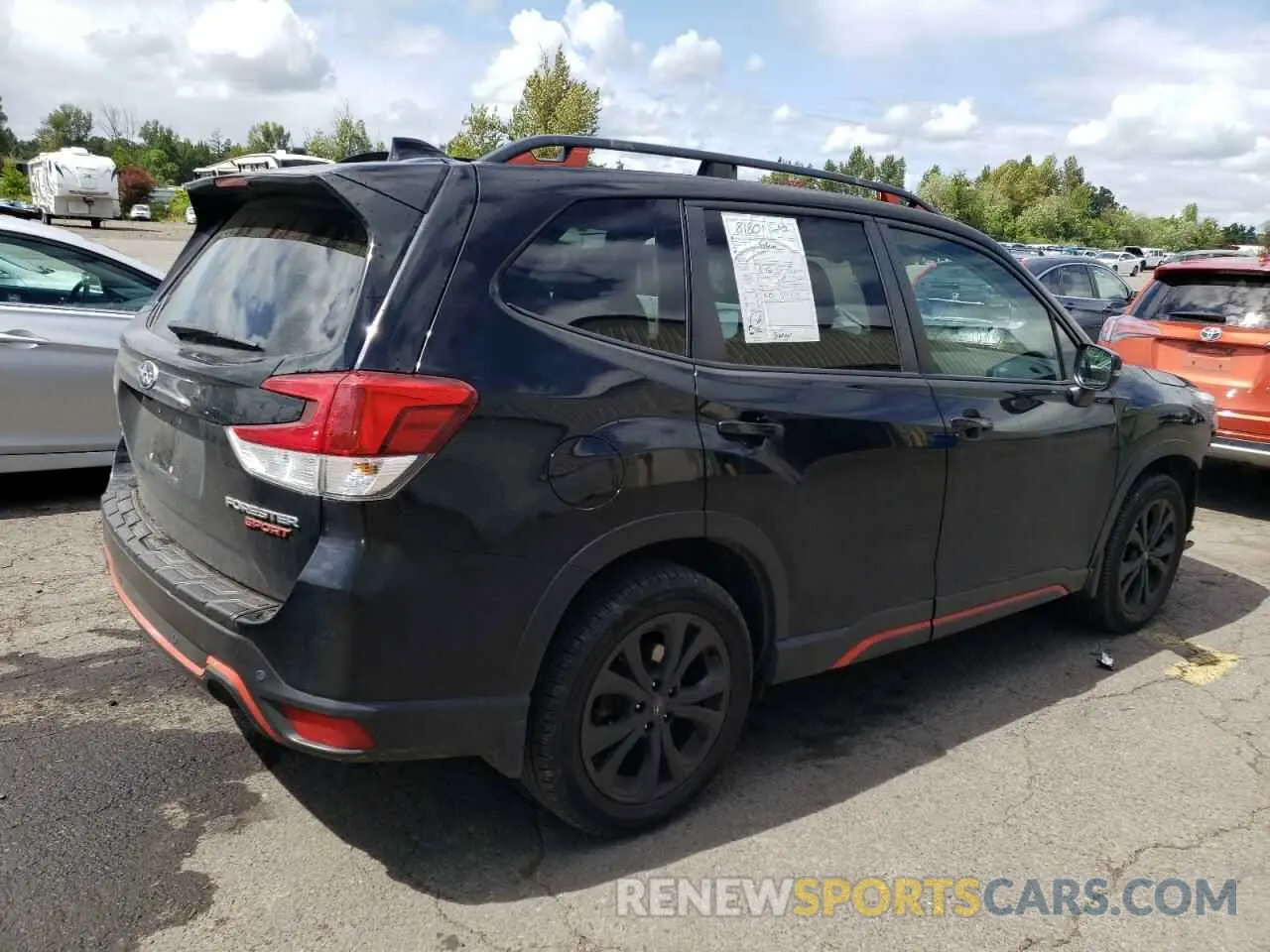 3 Photograph of a damaged car JF2SKAPC5KH559378 SUBARU FORESTER 2019