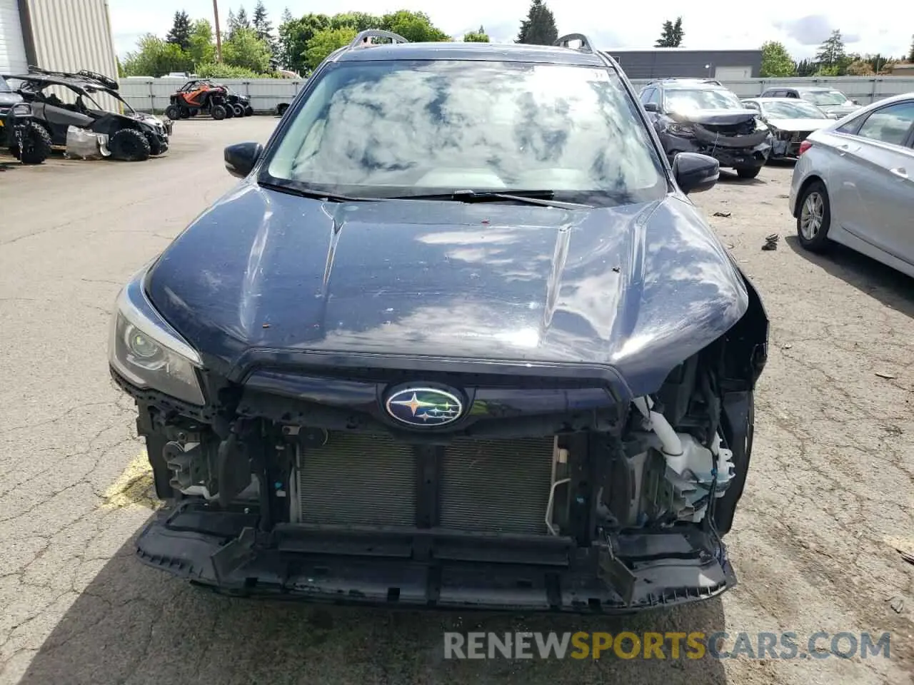 5 Photograph of a damaged car JF2SKAPC5KH559378 SUBARU FORESTER 2019