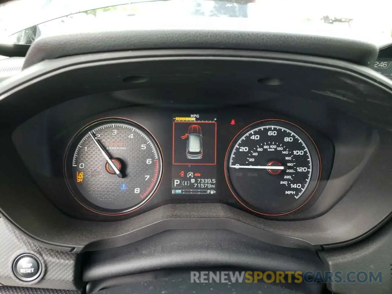 9 Photograph of a damaged car JF2SKAPC5KH559378 SUBARU FORESTER 2019