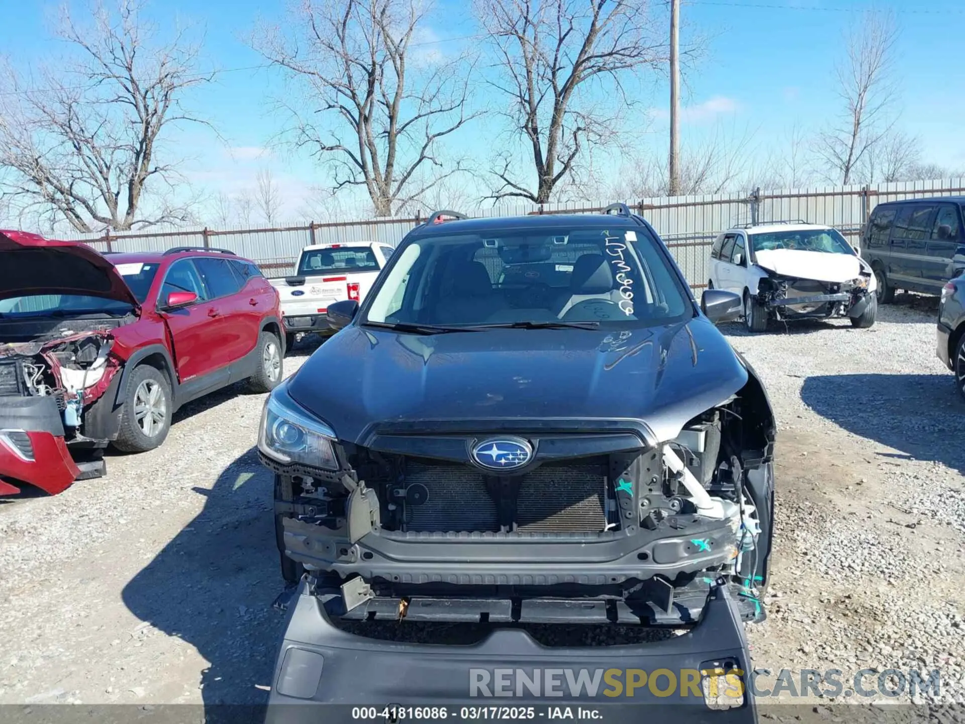 13 Photograph of a damaged car JF2SKAPC7KH543666 SUBARU FORESTER 2019