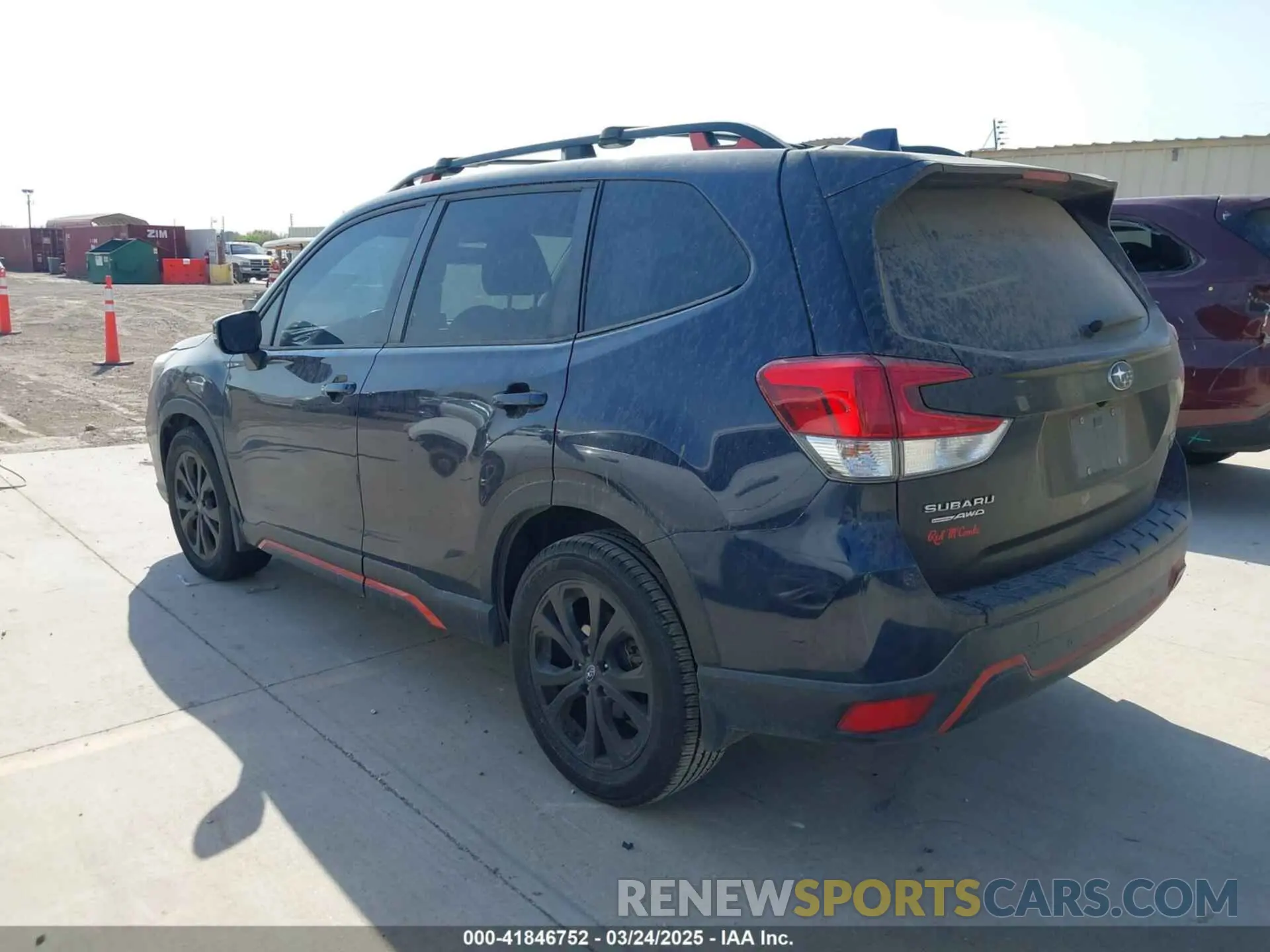 3 Photograph of a damaged car JF2SKAPC8KH495983 SUBARU FORESTER 2019