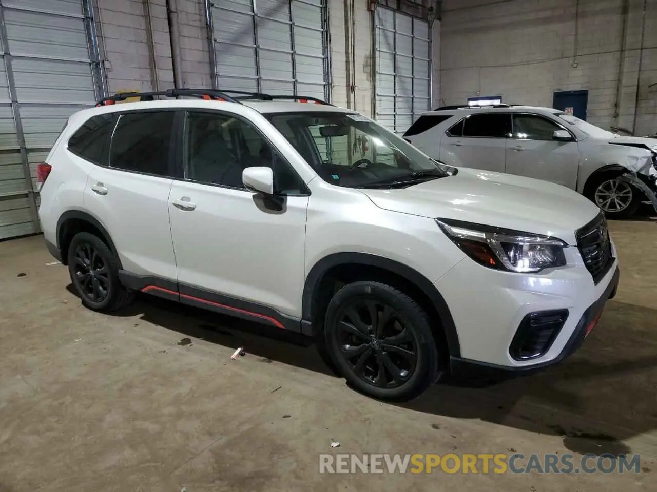 4 Photograph of a damaged car JF2SKAPC9KH424985 SUBARU FORESTER 2019