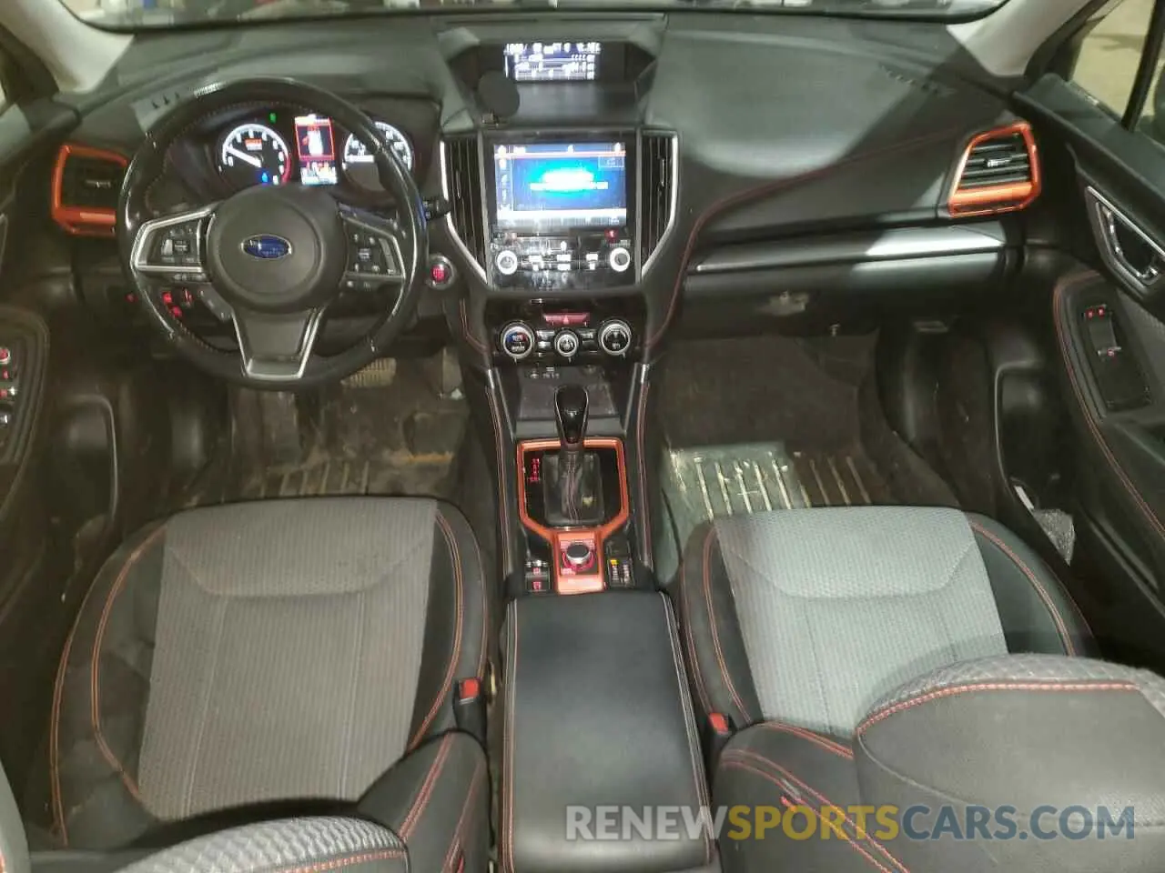 8 Photograph of a damaged car JF2SKAPC9KH424985 SUBARU FORESTER 2019