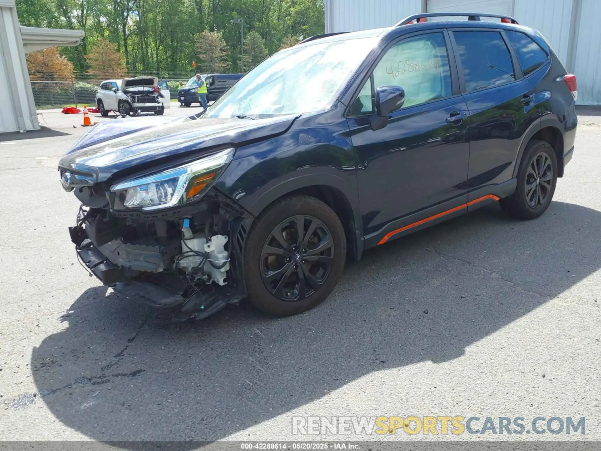 2 Фотография поврежденного автомобиля JF2SKAPC9KH441429 SUBARU FORESTER 2019