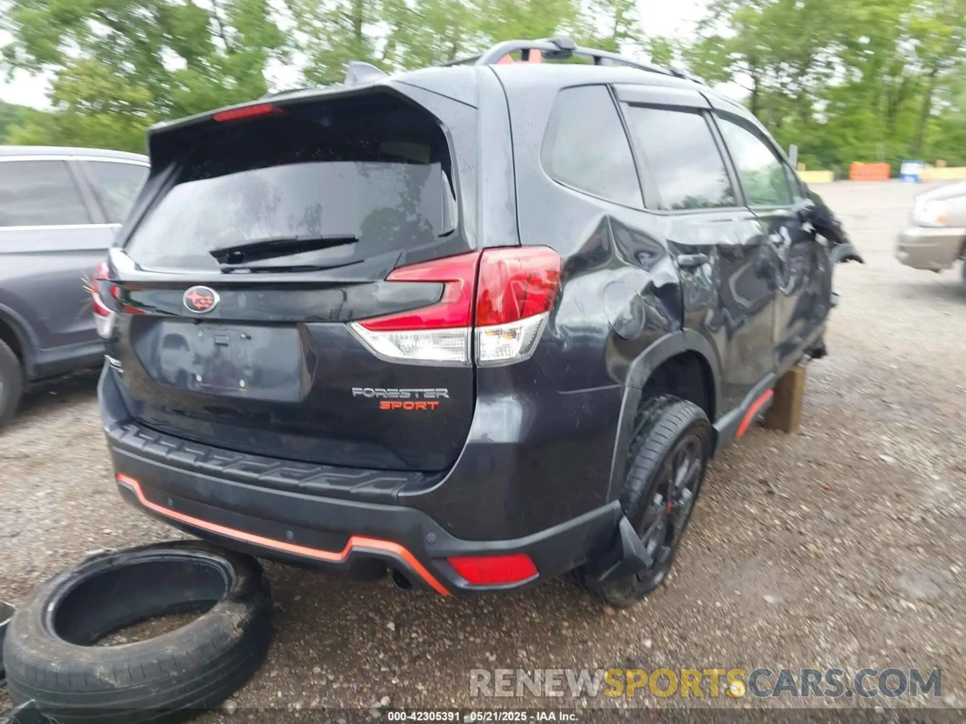 4 Фотография поврежденного автомобиля JF2SKAPC9KH548724 SUBARU FORESTER 2019