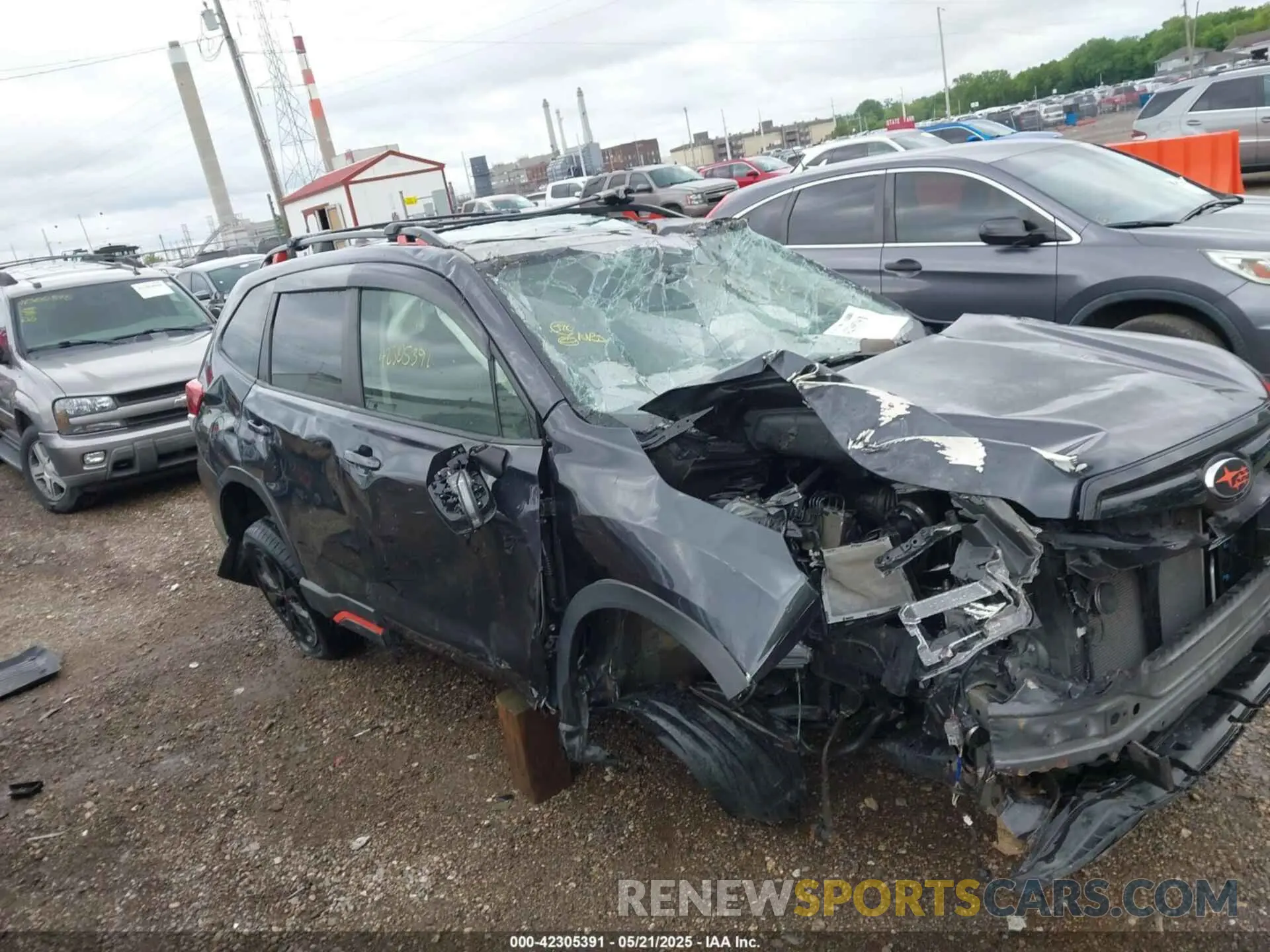 6 Фотография поврежденного автомобиля JF2SKAPC9KH548724 SUBARU FORESTER 2019
