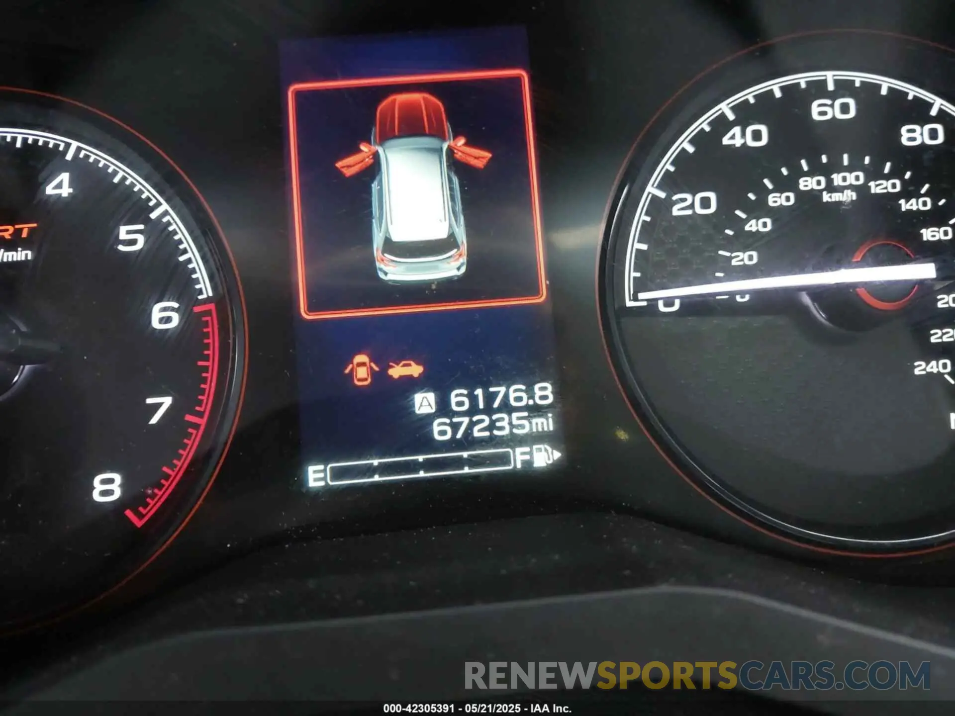 7 Фотография поврежденного автомобиля JF2SKAPC9KH548724 SUBARU FORESTER 2019