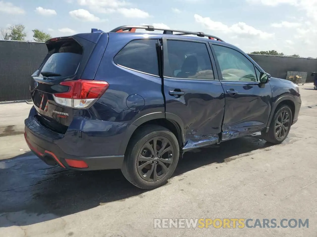 3 Photograph of a damaged car JF2SKAPCXKH596054 SUBARU FORESTER 2019